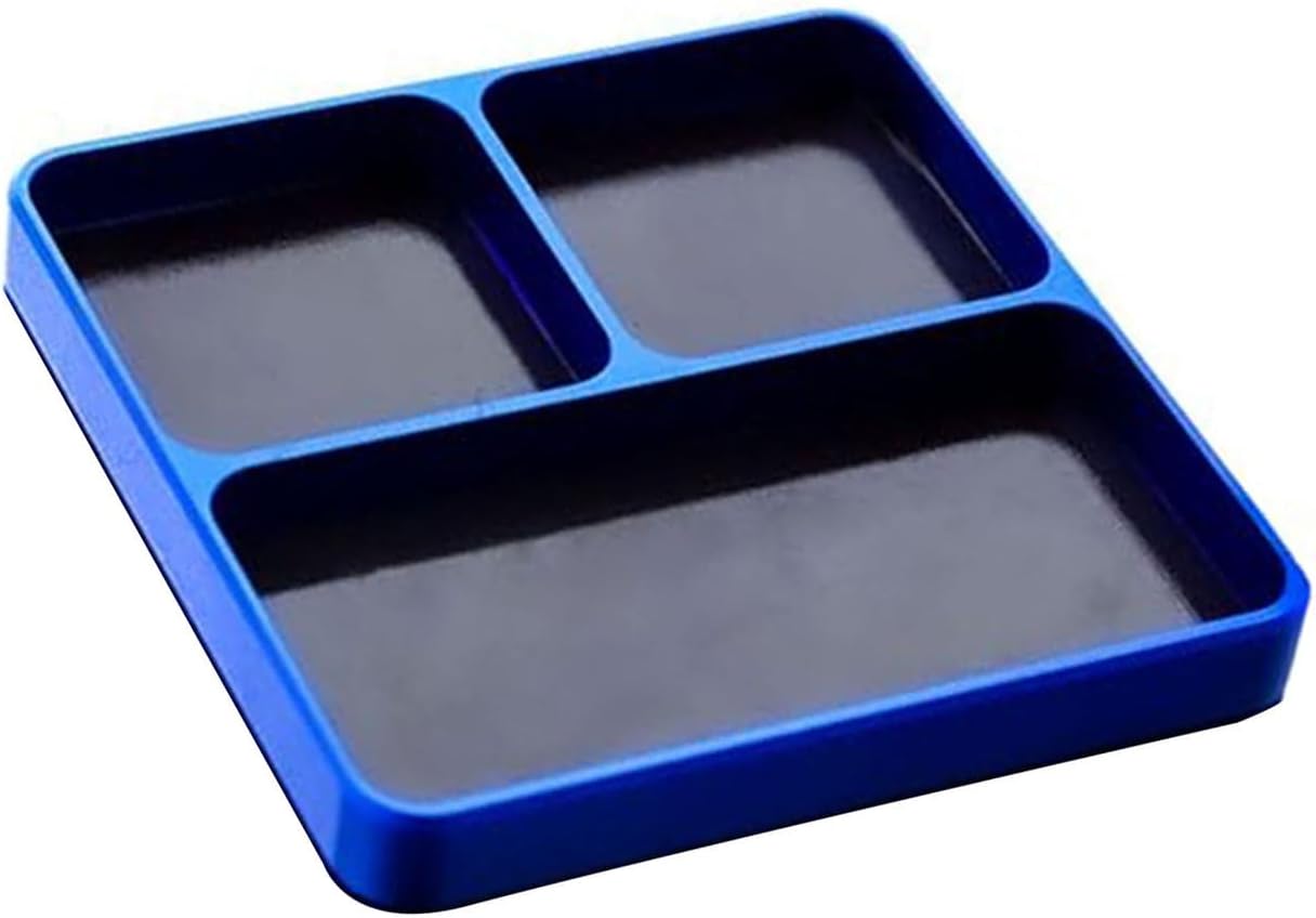 Plateau D'atelier Multifonction En Aluminium - Rangement Sécurisé Pour Pièces De Voiture Miniatures Et Petits Outils - Design Ergonomique Et Portable - Boîte à Outils En Alliage D'aluminium