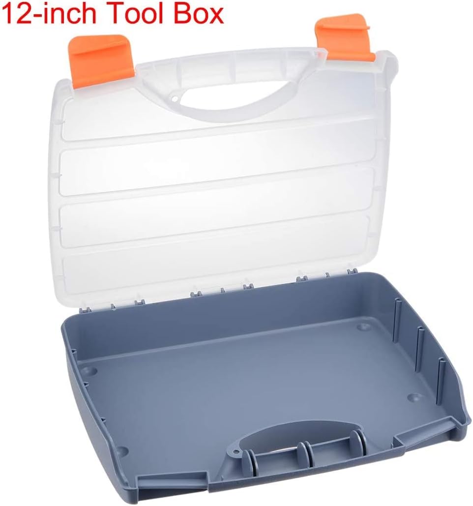 GENERIC XYWHPGV Boîte à Outils De 12 Pouces, Boîte à Outils En Plastique Avec Plateau Et Organisateurs Comprend 4 Petites Boîtes De Pièces Amovibles(dbe5e 9f1f5 Be63e 8aa31 C2af7 1f7b6