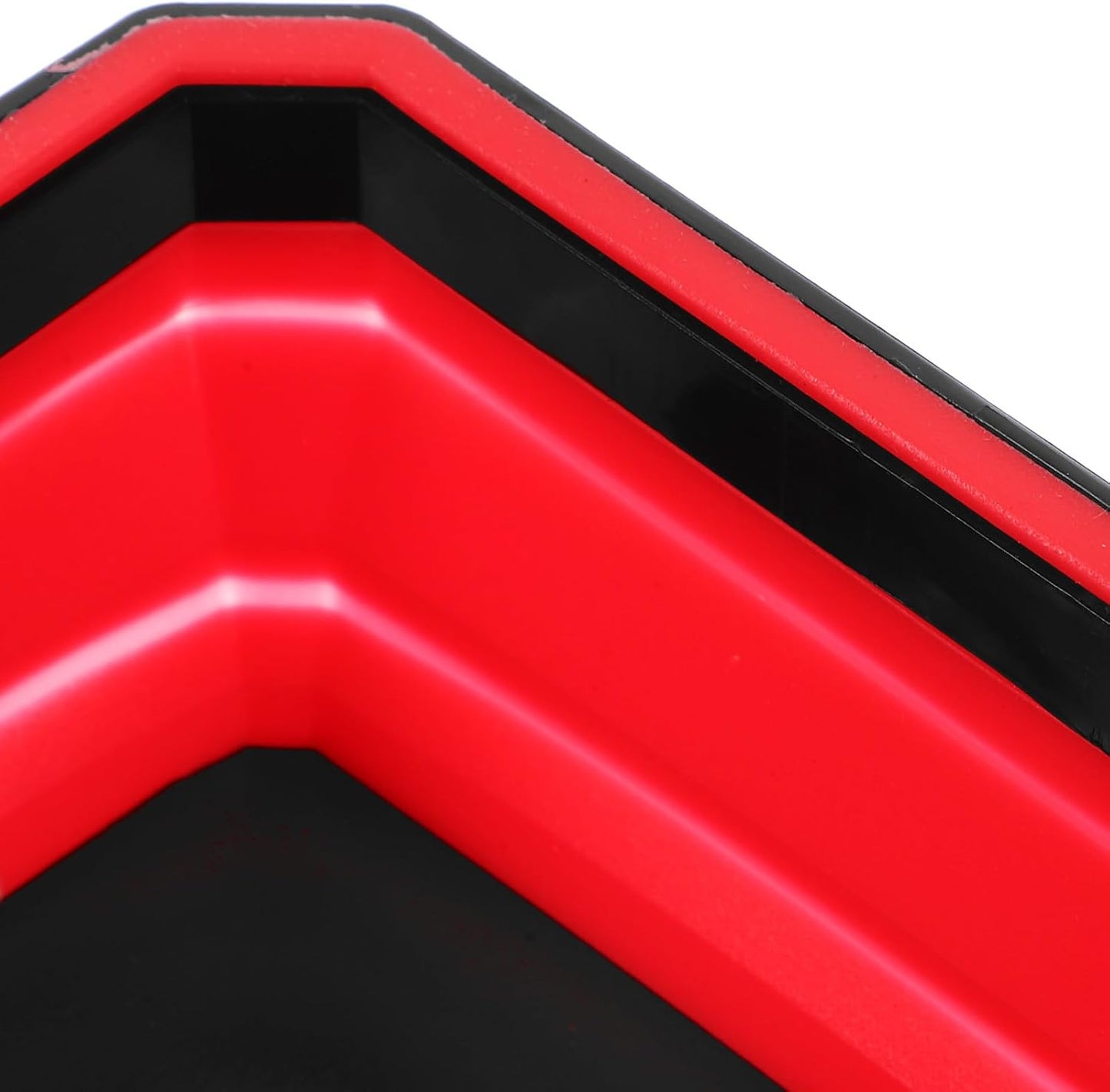 VALICLUD Bol Aimanté Portable En Silicone Rouge, Plateau Magnétique Pour Rangement De Petits Outils Et Vis, Adapté Bricolage Et Réparations