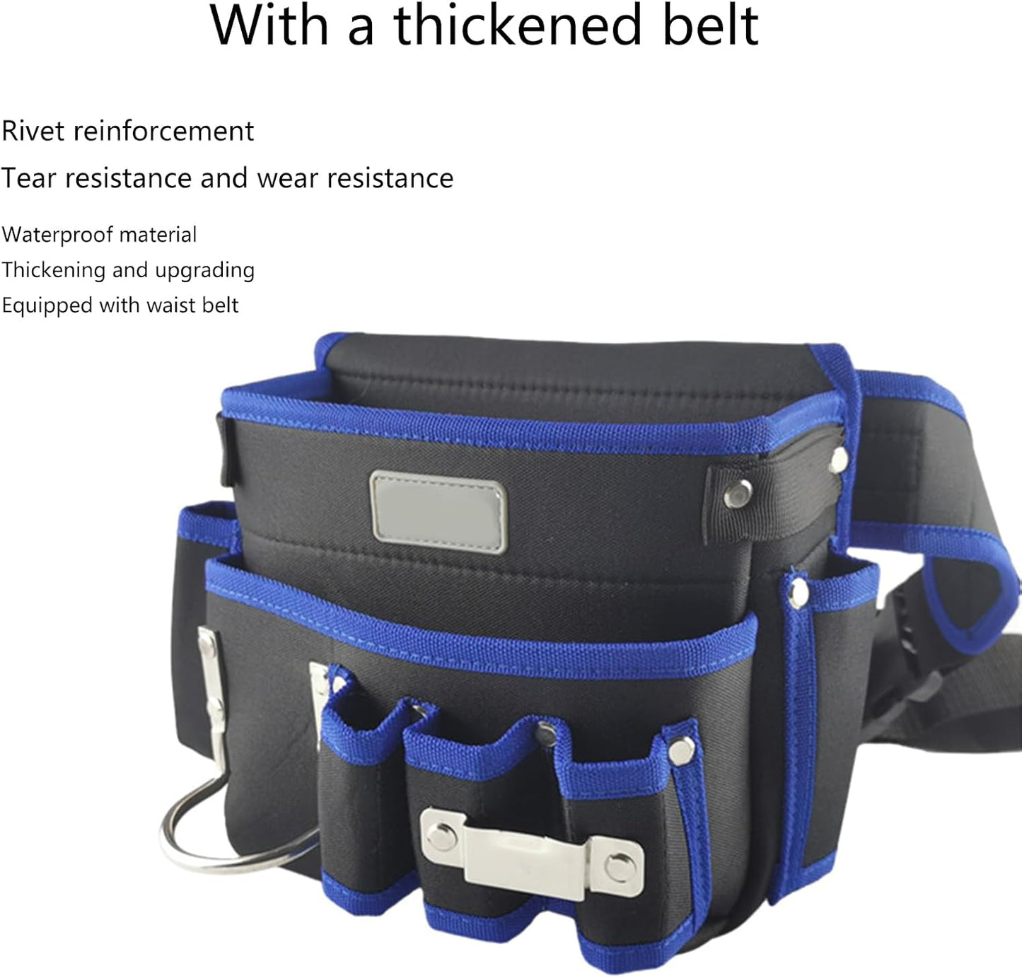 Ceinture Utilitaire Polyvalente Pour Menuisiers, Sac à Ongles, Pochette Pour Le Transport Et L'organisation De Divers Outils De Travail Du Bois Pochette à Outils