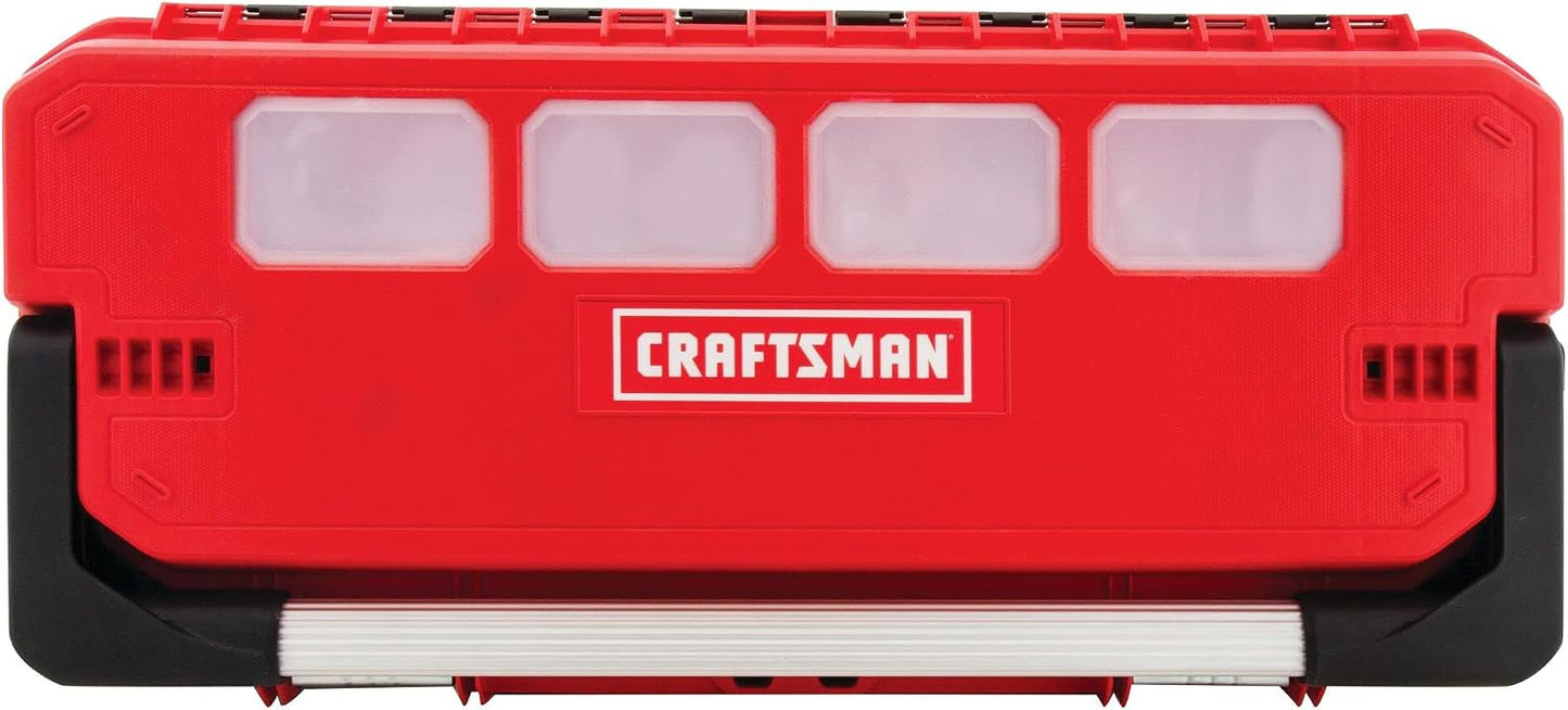 CRAFTSMAN Boîte à Outils, 66 Cm, Résistante à La Poussière Et à L'eau, Grande (CMST26320L)