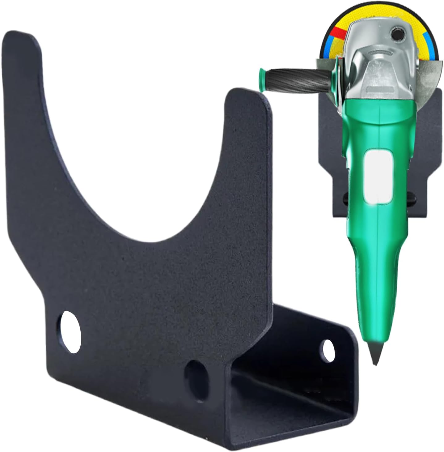 Rack De Rangement De Polisseur, Support De Broyeur D'angle - Rack De Stockage De Broyeur à Angle Multifonctionnel,Organisateur D'outils Réutilisable, Cintre De Polisseur Pour Bulletin, Atelier, Atelie
