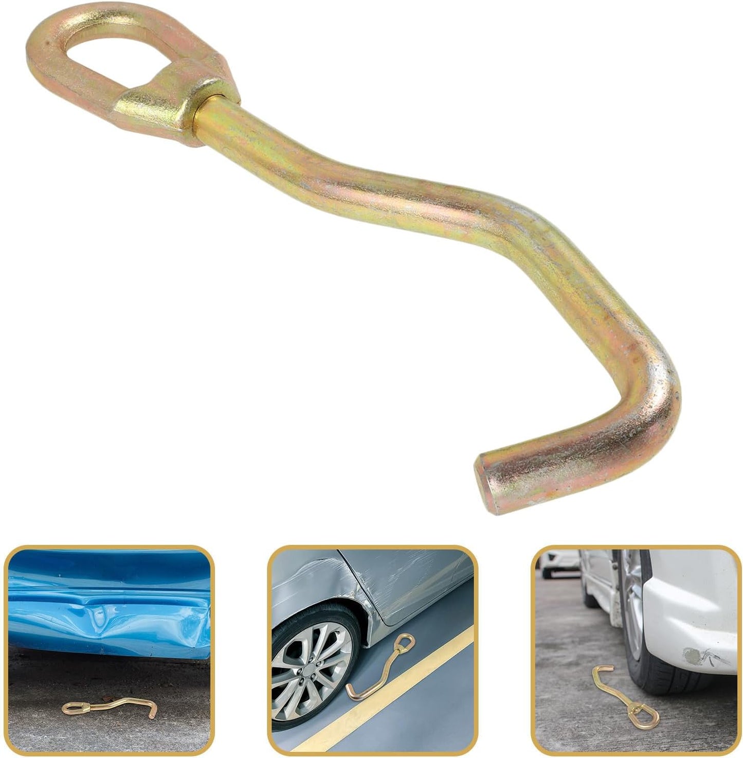 VOSAREA Outil En Acier Rond De Réparation De Carrosserie Automobile Serpent Pour Fixation Rapide Et Calibrage Précis Des Tôles