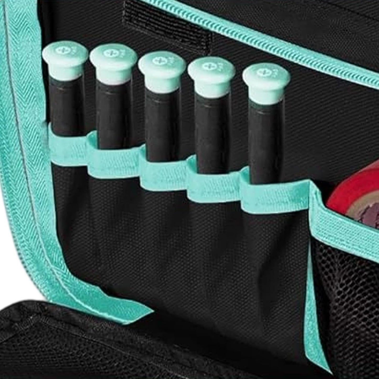GENERIC Sac à Outils – Sac à Outils Portable En Tissu Oxford, Sac De Rangement Pour Outils De Jardin, électricien, Charpentier, Université, Dortoir, Voyage, Construction, Camping