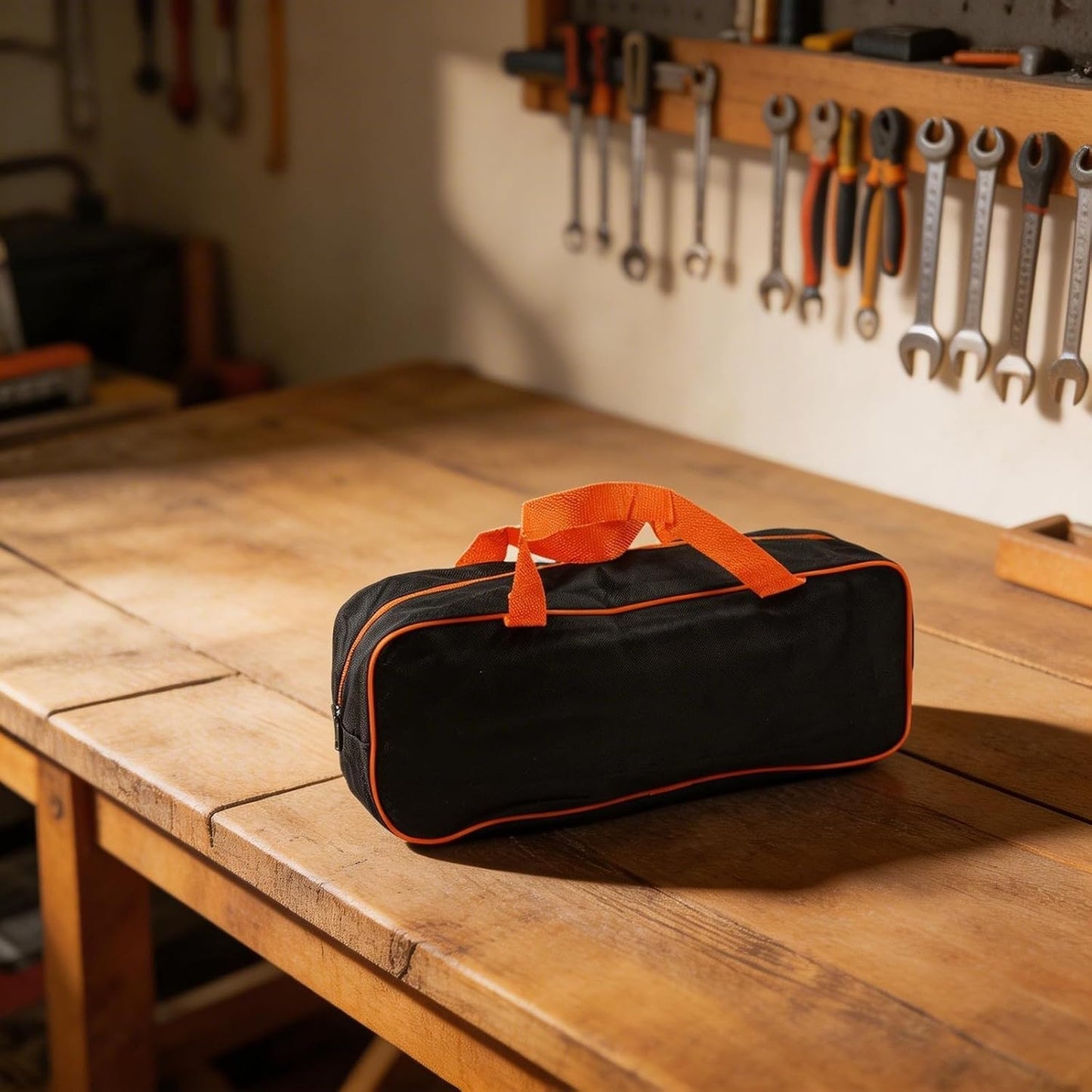 Sac De Rangement Pour Aspirateur, Sac à Outils Portable En Tissu Oxford Avec Deux Poignées De Transport Pour L'organisation De La Voiture Et Le Transport D'outils à Main (taille L)