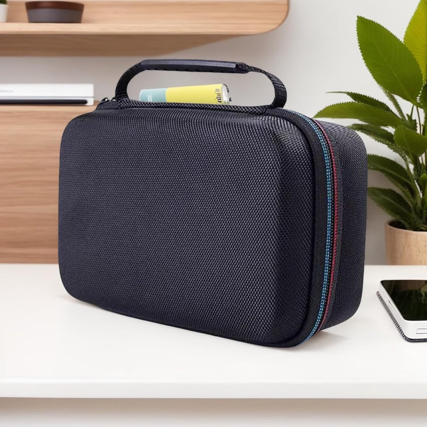 Coque Rigide, étui Rigide Portable Multifonctionnel, Boîte à Outils De 30,5 Cm Avec Grande Capacité, Organiseur Avec Design Anti-chocs, Fermeture éclair Sécurisée, Fournitures De Rangement, Randonnée