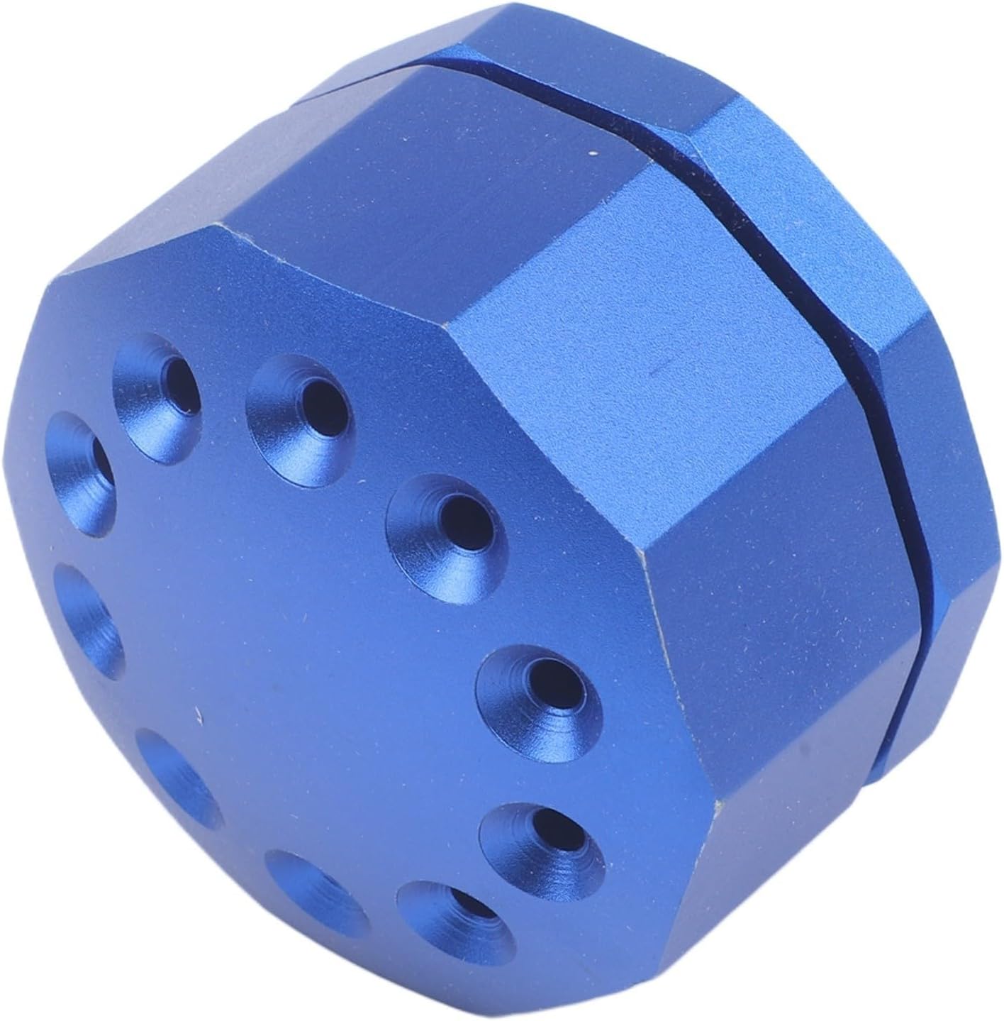 Boîte De Rangement Rotative Pour Tournevis, Base En Alliage D'aluminium Antidérapante Et Pivotante à 360 Degrés, Organiseur Compact Pour établi, Garage, Bricolage, Plusieurs Tailles, 65 X 44 Mm, Bleu