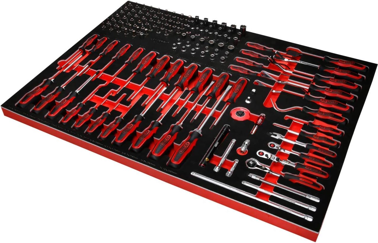 KS TOOLS Jeu De Clés à Douille/tournevis 1/4'', 142 Pièces 821.0142
