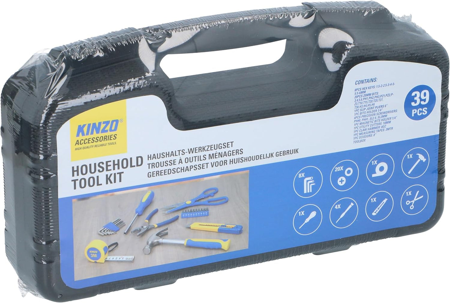 Kinzo 8711252177953 Caisse à Outils
