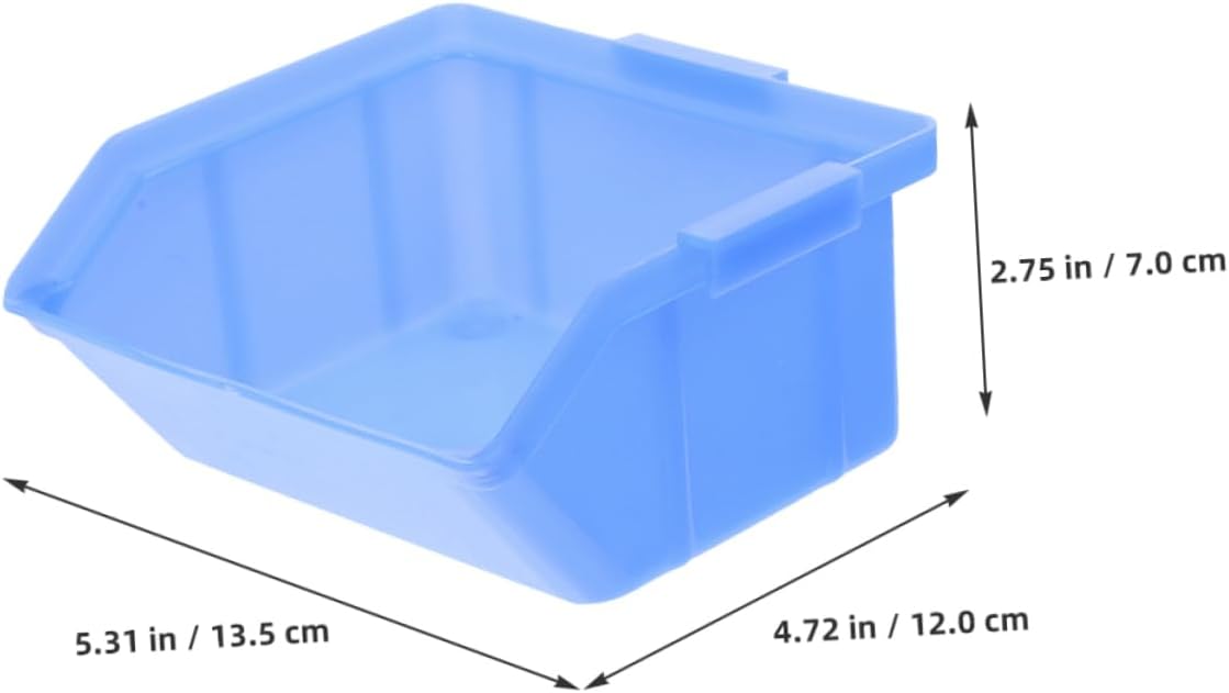  Housoutil 4 Pièces Bacs De Rangement Plastique Boîtes Pour Accessoires Coffrets De Rangement Boîtes à Outils Entrepôt