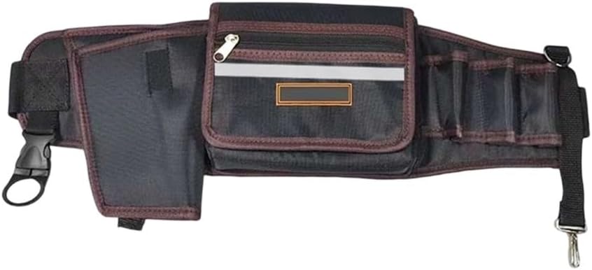  Ceinture Réglable Oxford 1680D Sac Banane Pour électricien Travaux De Construction Robuste Et Professionnel De Charpentier Organiseur De Rangement Noir (vert)
