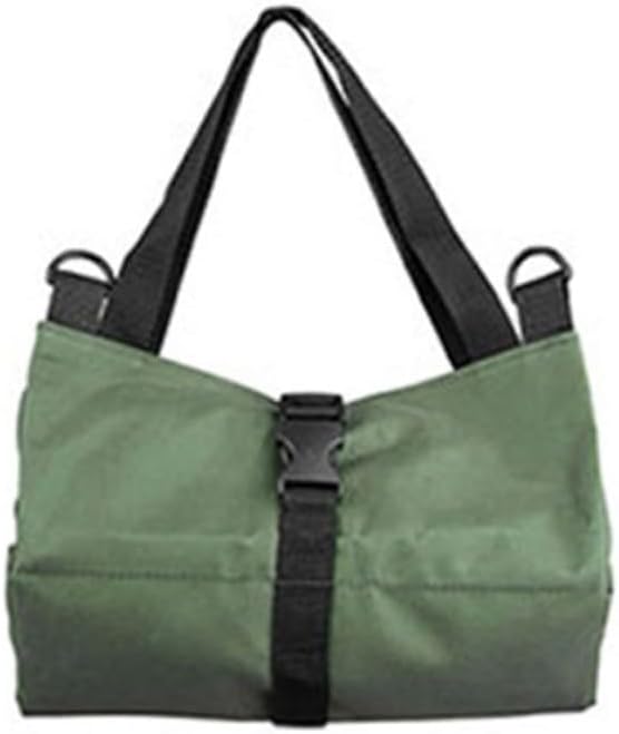  Sac à Outils Portable Fabriqué à Partir De Tissu Oxford Robuste Avec Fermetures éclair Résistantes à La Rouille Pour Charpentier, électricien, Plombier, Mécanicien, Couleur Verte, Grande Capacité De