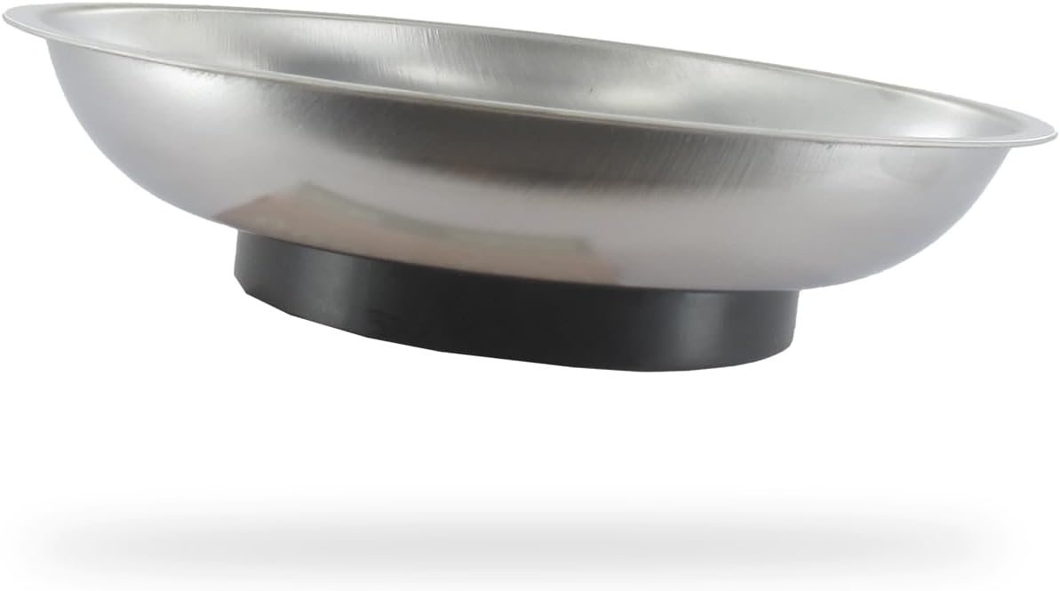  UNIVERSEL - Plateau Magnétique Métallique - Rond - Récupérer Et Organiser La Visserie - Diamètre 110 Mm