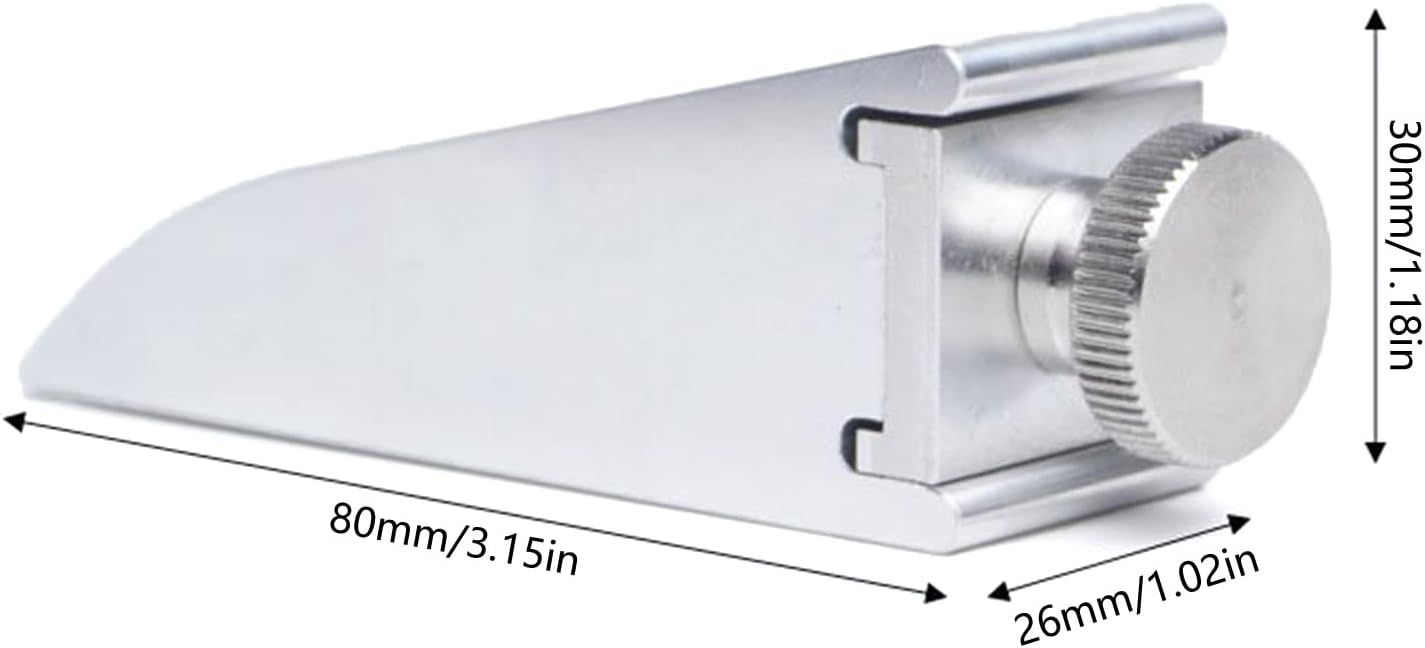  Support De Papier Abrasif En Alliage D'aluminium Pour Couper Le Cuir, Outils De Maroquinerie, Support De Bloc De Papier Abrasif
