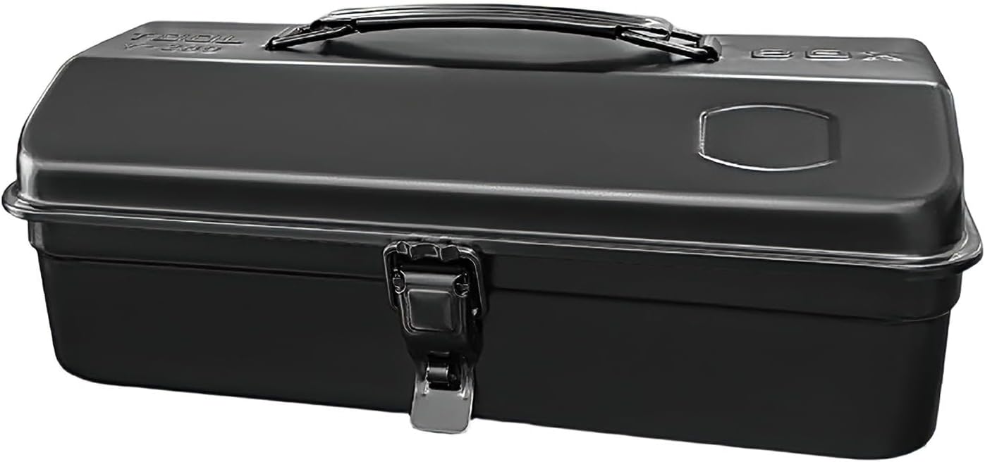  Coffre à Outils En Fer Avec Poignée Ergonomique De Grande Capacité - Rouille - Portable - Boîte à Outils