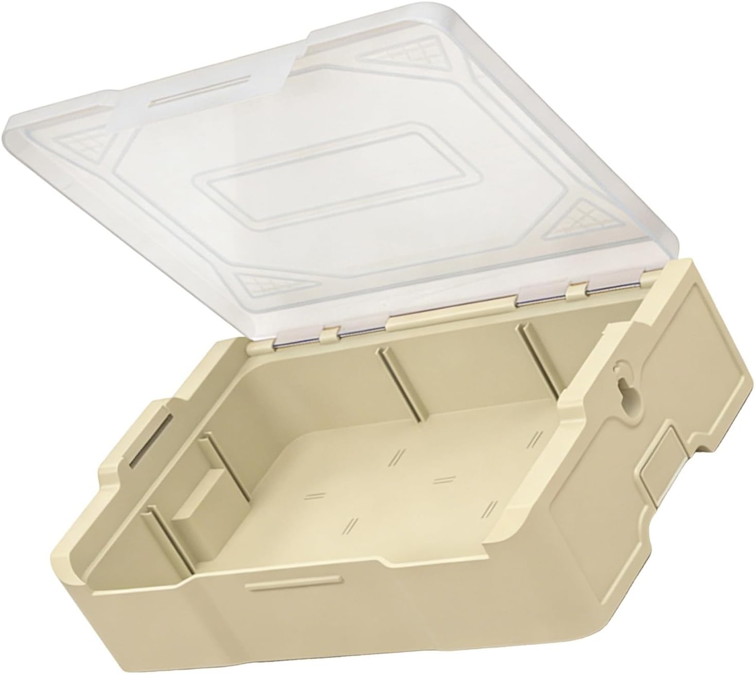  Outil Empilable Avec Séparateur Amovible Et Fenêtre Transparente Pour Charge De 20 Kg - Conteneur Empilable Pour Ranger Les Outils, Jouets - Design De Fenêtre Transparente - Conteneurs Imbriqués