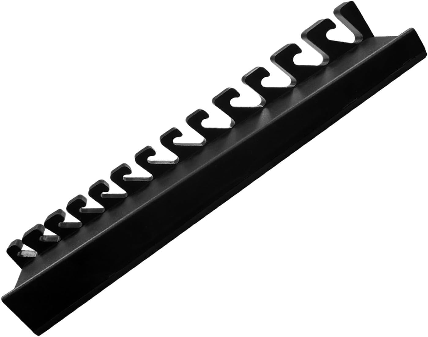  Support De Clé Magnétique Avec 13 Emplacements Pour Outils De Douilles - Base à Ventouse Solide - Support Mural Pour Garage, Atelier - Rouge Et Noir - Système De Support Portable Pour Outils à Main