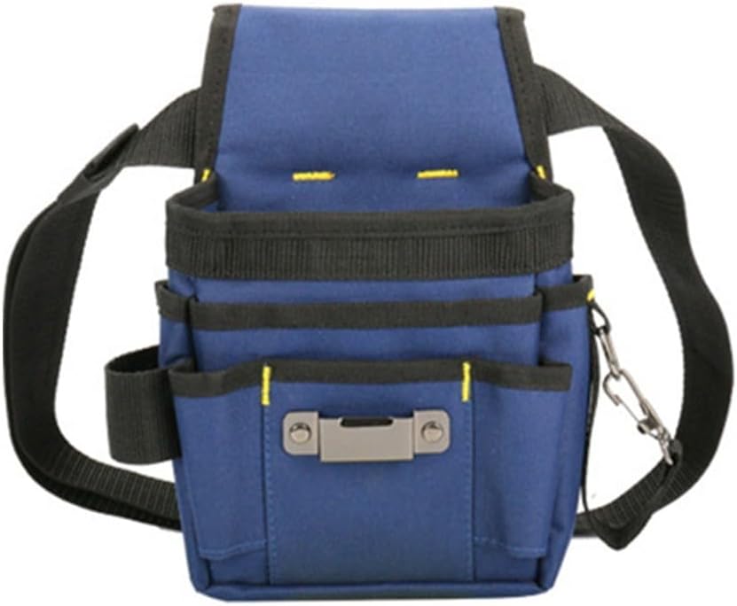  Pochette Banane Multi-poches Pour électricien En Tissu Oxford 600D Robuste Pour Un Rangement Pratique Des Outils Et Une Utilisation En Haute Altitude (B)