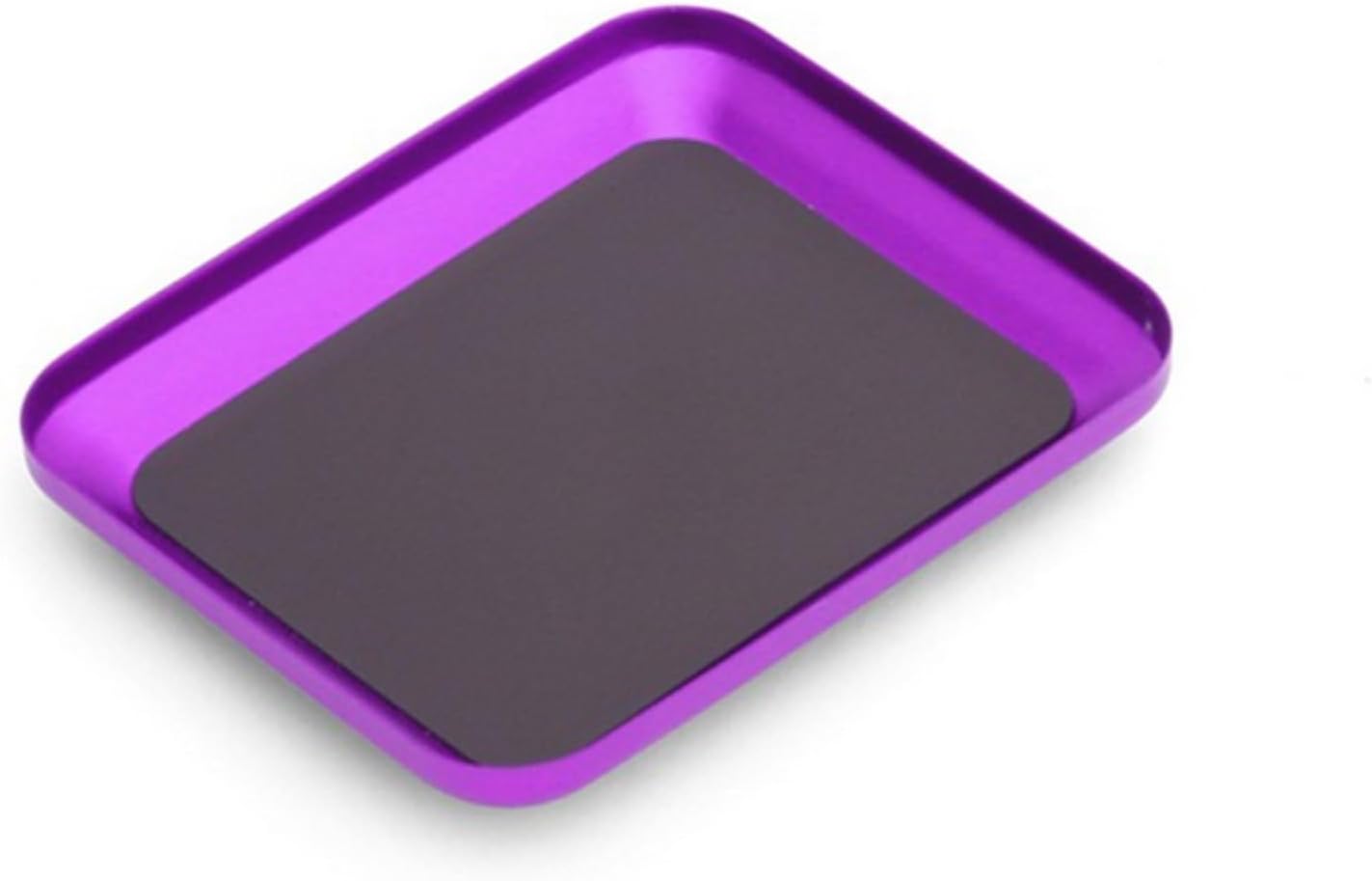  Plateau à Vis Magnétique, Pour Ranger Des écrous, Des Boulons, Des Pièces En Alliage D'aluminium, Pour Réparation De Téléphone, Atelier, Organisateur D'outils à Forte Tenue, Noir (rouge)