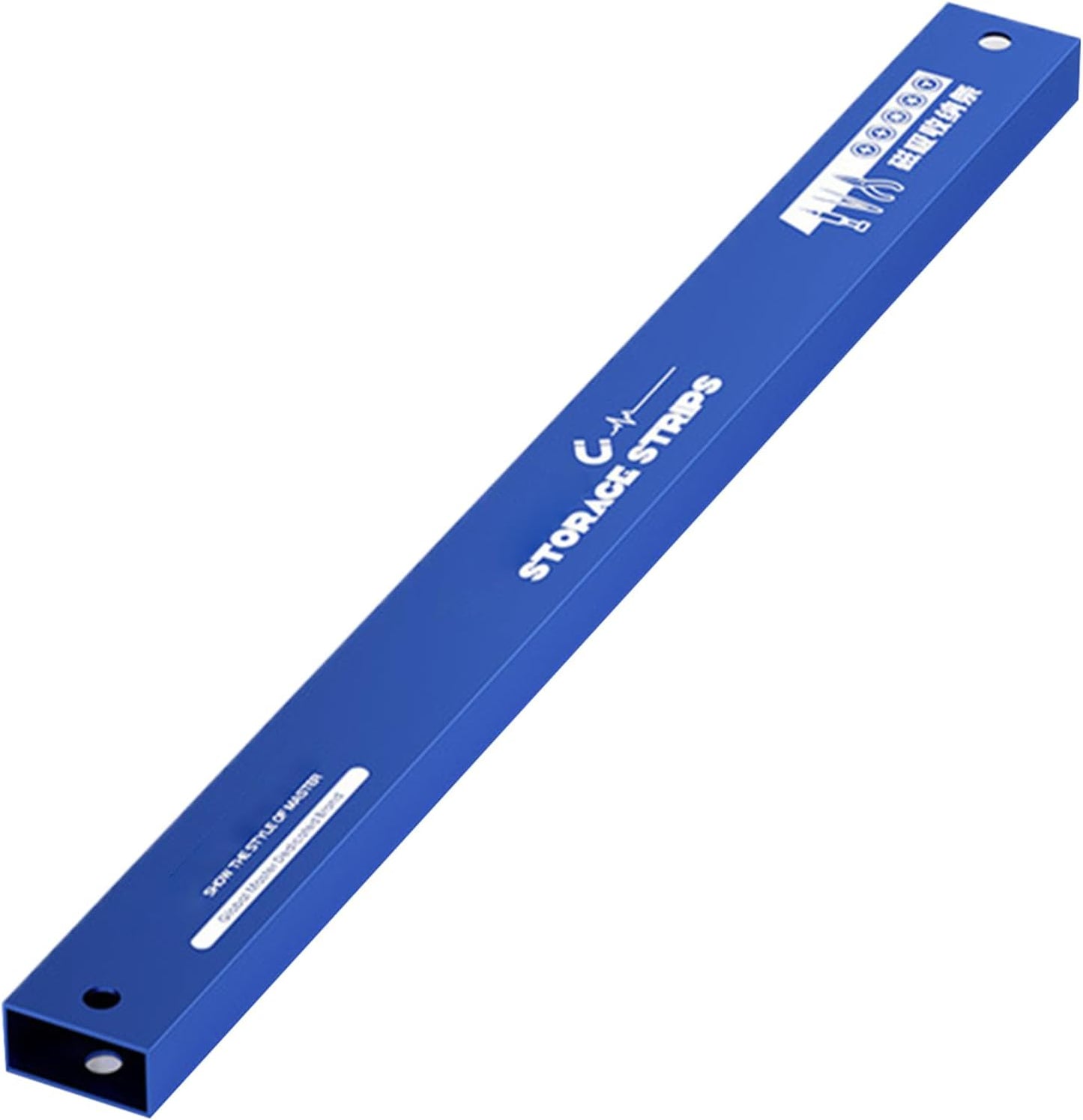  Porte-outils Magnétique Pour Garage, étagère Murale En Acier Inoxydable, Construction Robuste, Design Peu Encombrant, Idéal Pour Atelier, Cuisine Et Petits Appartements, 25 X 2 X 1 Cm