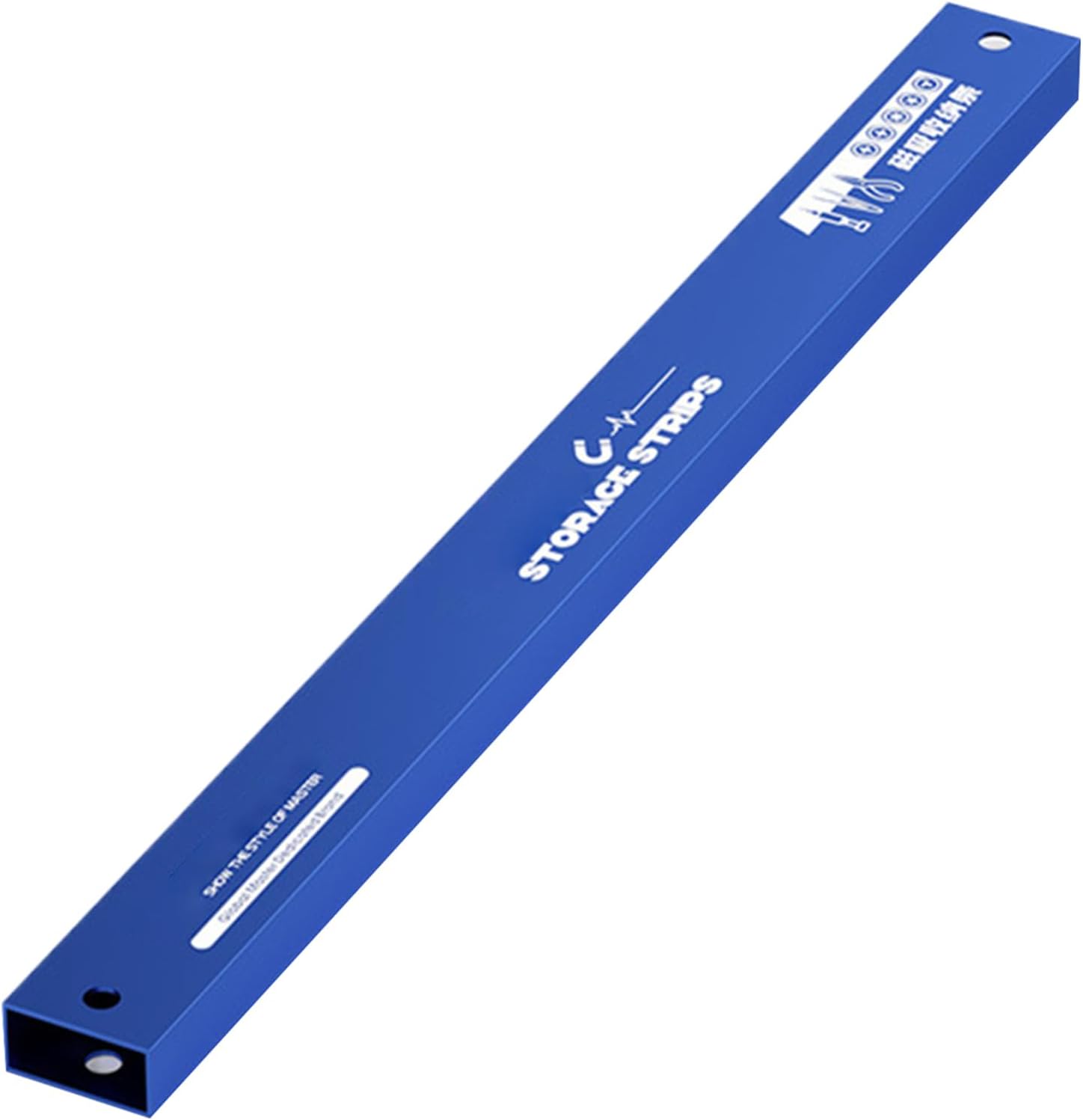  Porte-outils Magnétique Pour Garage, étagère Murale En Acier Inoxydable, Construction Robuste, Design Peu Encombrant, Idéal Pour Atelier, Cuisine Et Petits Appartements, 25 X 2 X 1 Cm