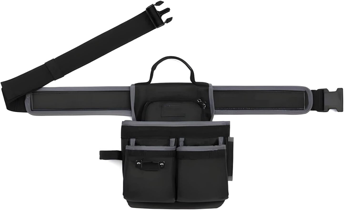  Capacité De Rangement D'outils Professionnel Ceinture Tissu Imperméable Protections Et 8 Poches Pour L'efficacité Du Travail Sac à Outils