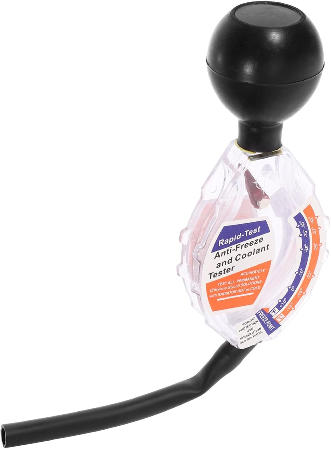  Ciieeo 5 Pièces Testeur De Batterie Radiateur Auto Refroidissement Outil D'antigel Voiture Testeur D'antigel à Cadran Hydromètre Densité Tester Le Densitomètre Antigel Plastique