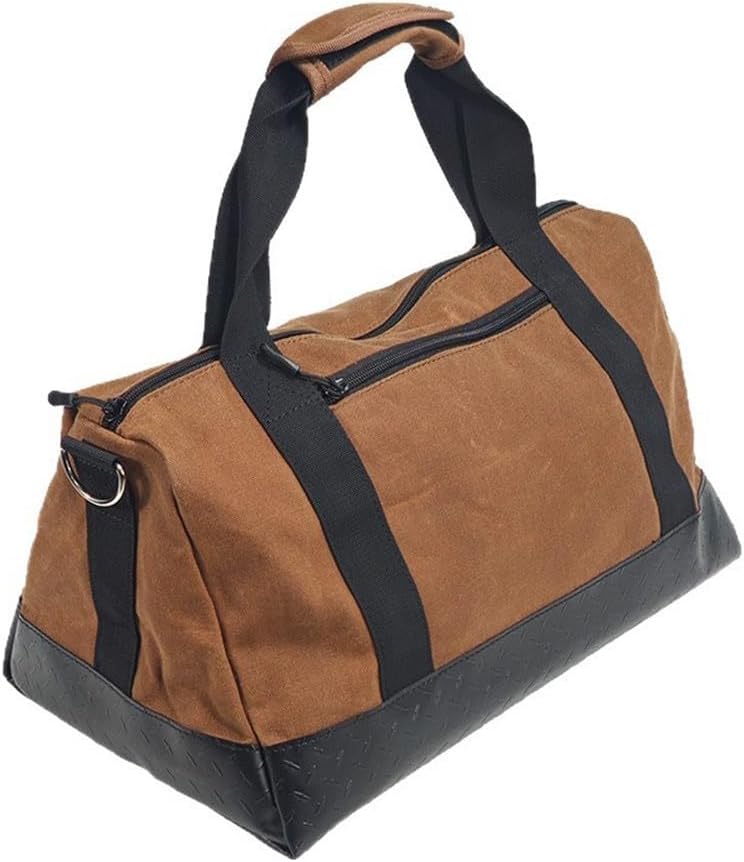  Sac à Outils En Toile Robuste Avec Fond Renforcé Pour Le Rangement Des électriciens Et Du Matériel De Camping En Plein Air, Pochette Résistante à L'usure De Grande Capacité (A)