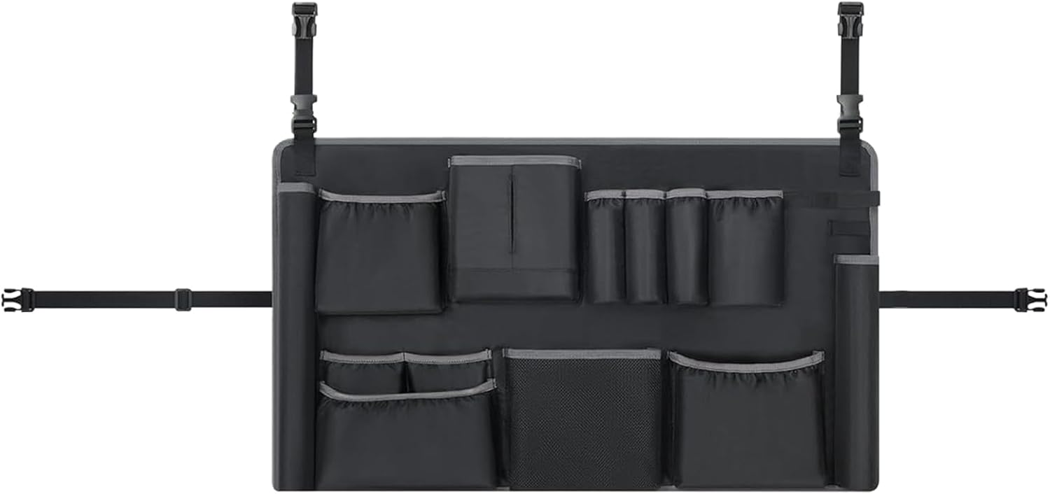 Sac Porte-Outils De Nettoyage,Sac Organisateur Pour Poubelle Industrielle Avec 13 Poches - Fournitures Organisation Outils Ménage Pour Plage École Atelier Supermarché