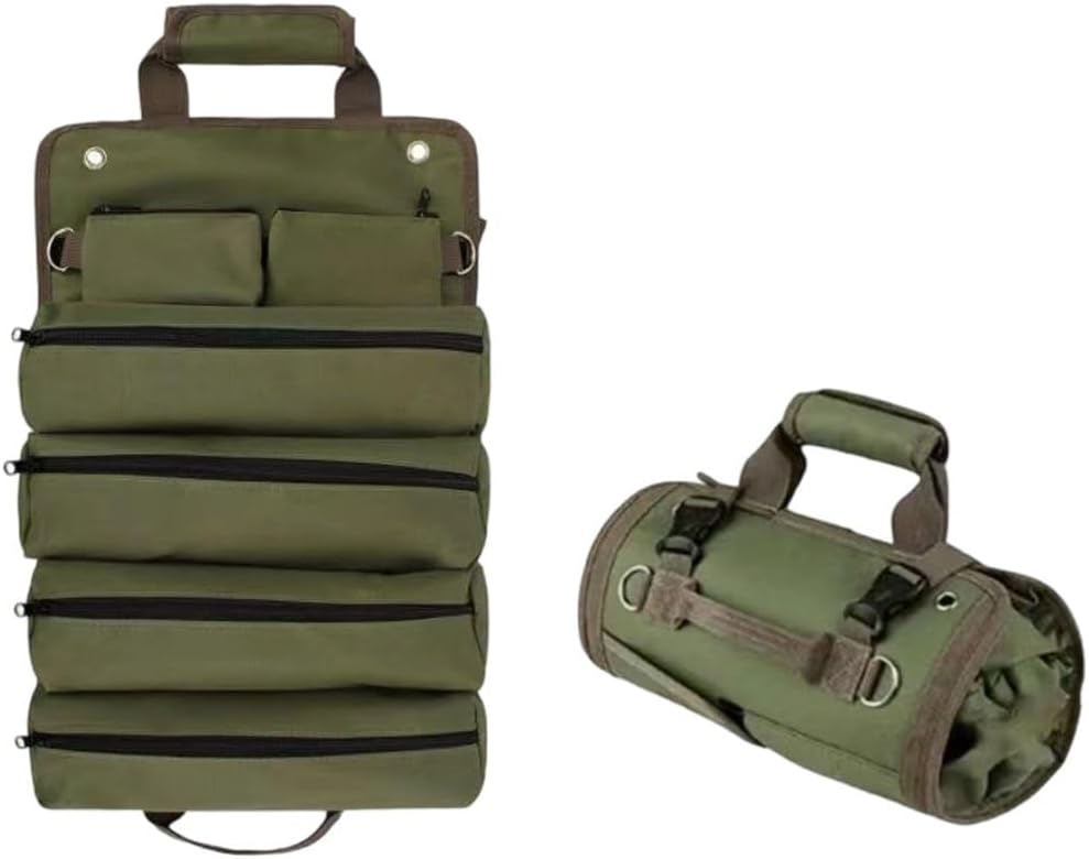  À Outils Enroulable, Robuste, Étanche Portable, Idéal Pour Ranger Vos Outils. Cadeau Parfait Pour Un, Mécanicien Ou Soudeur, Idéal Pour Un Anniversaire.