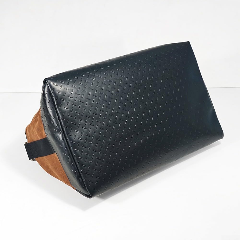  Sac à Outils En Toile Robuste Avec Fond Renforcé Pour Le Rangement Des électriciens Et Du Matériel De Camping En Plein Air, Pochette Résistante à L'usure De Grande Capacité (A)
