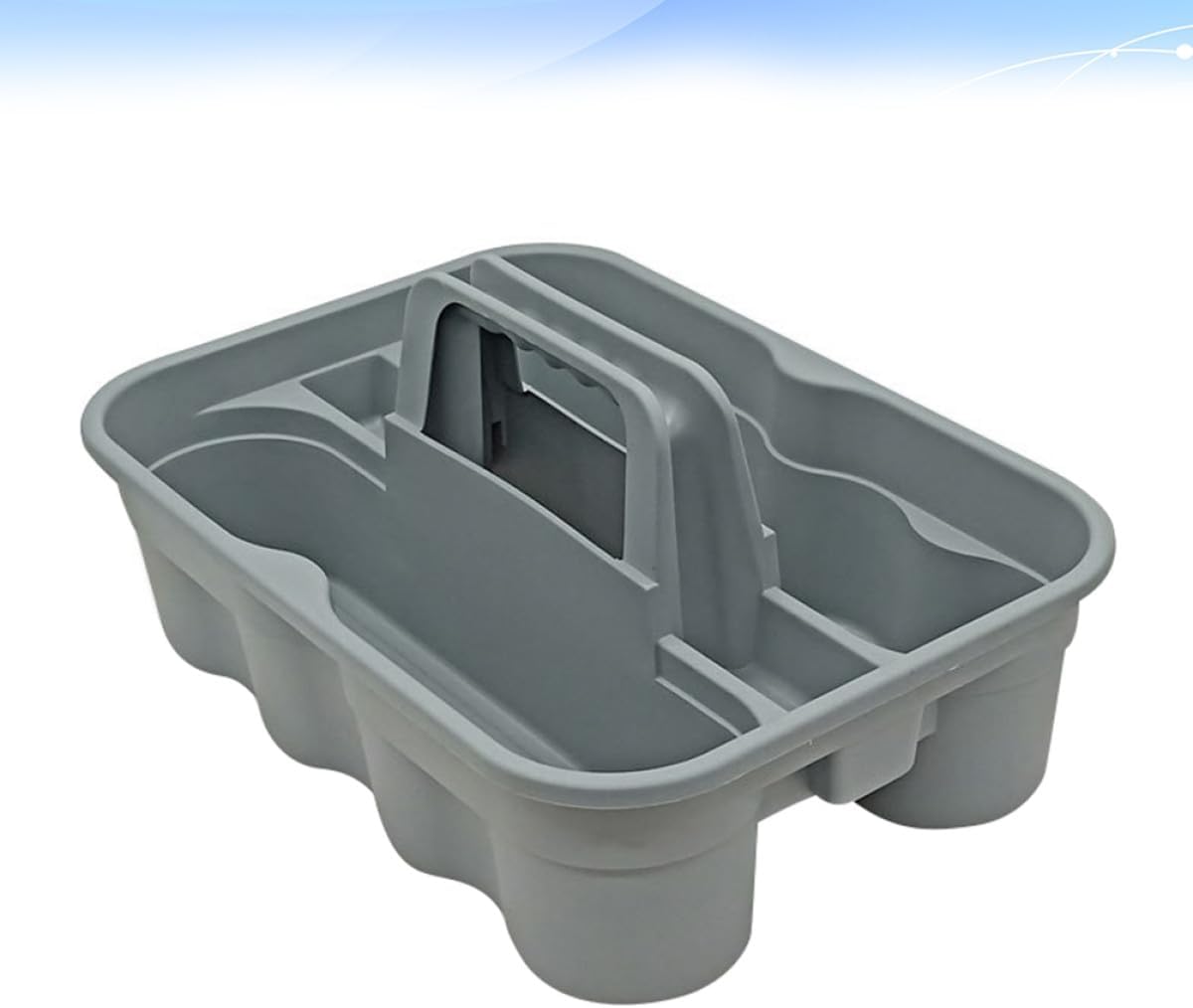  Healeved Boîte De Rangement Portable Compartiments Réglables Pour Outils Et Accessoires De Nettoyage – Boîte De Tri Plastique Pour Usage Intérieur Et Extérieur