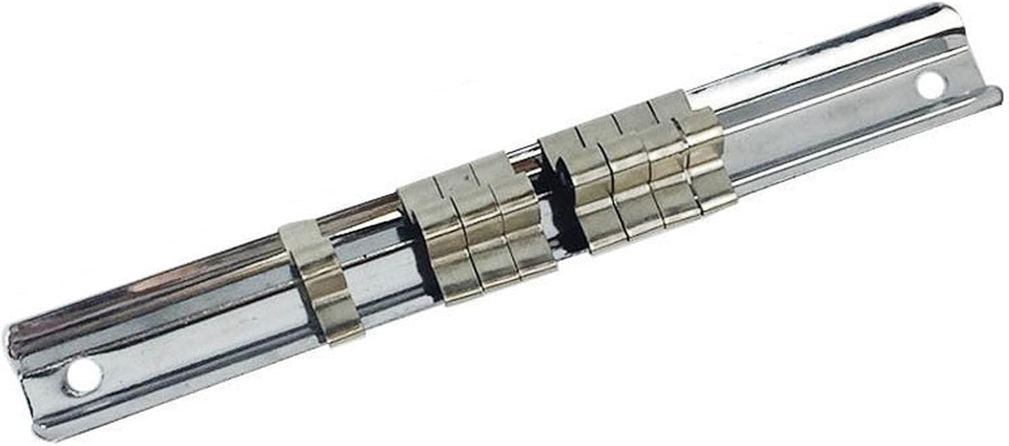  Lot De 3 Supports à Douilles 1/4 3/8 1/2 Avec 8 Clips Sur L'organisation Des Outils, Garage, Outils, Rangement, Transport, Port Industriel