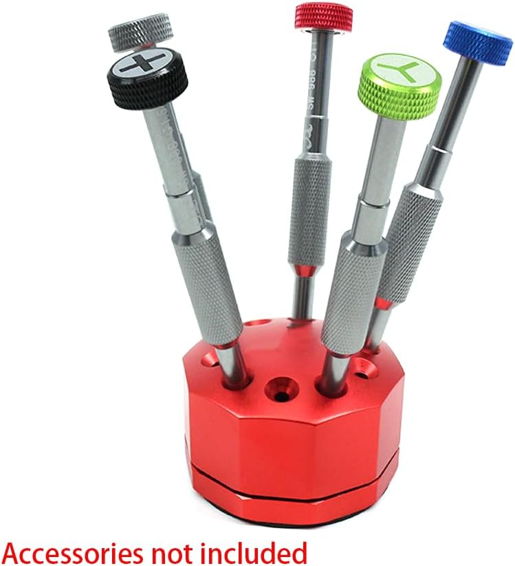  Boîte Porte-tournevis Rotative Antidérapante Avec Fonction De Rotation à 360 Degrés Pour Un Outil Simplifié Dans De Multiples Tâches De Réparation Et D'assemblage (bleu)