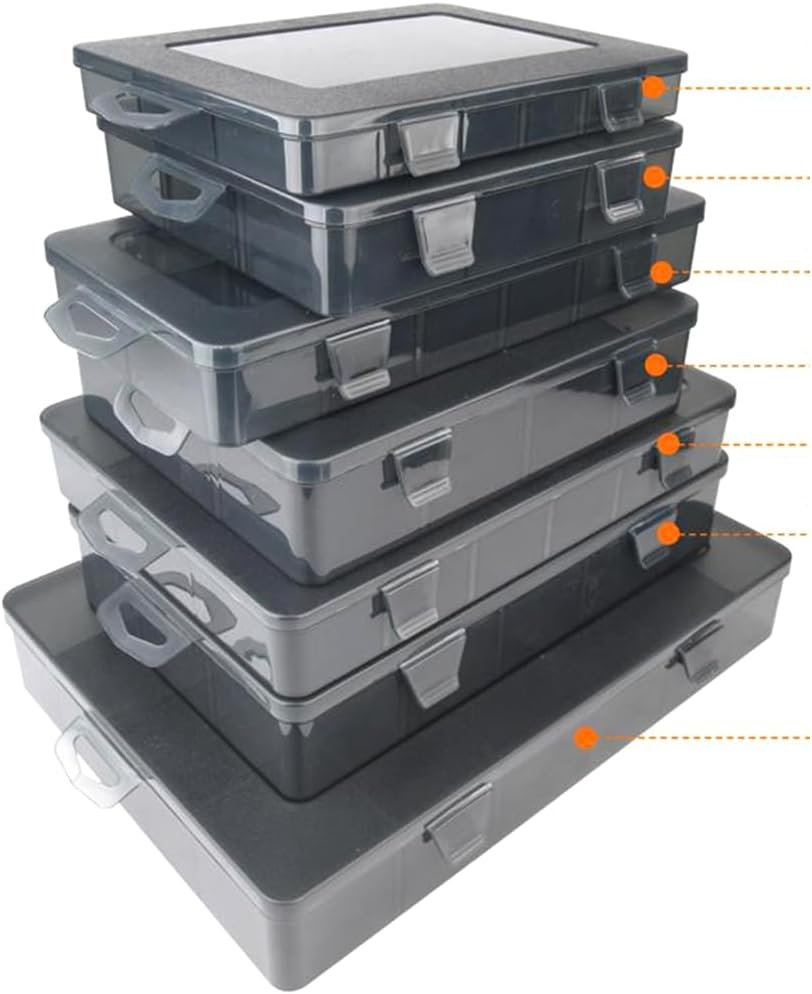  Boîte De Rangement En Plastique Pour Outils De Maquillage Et Articles De Pêche