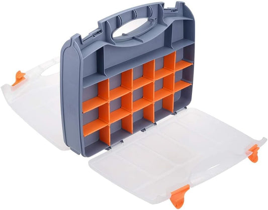 GENERIC XYWHPGV Boîte à Outils De 15 Pouces, Boîte à Outils En Plastique Avec Plateau Et Organisateurs Comprend 31 Boîtes De Petites Pièces Amovibles(8594a 67799 4b50e 2ea0c 0fd4f 8072a