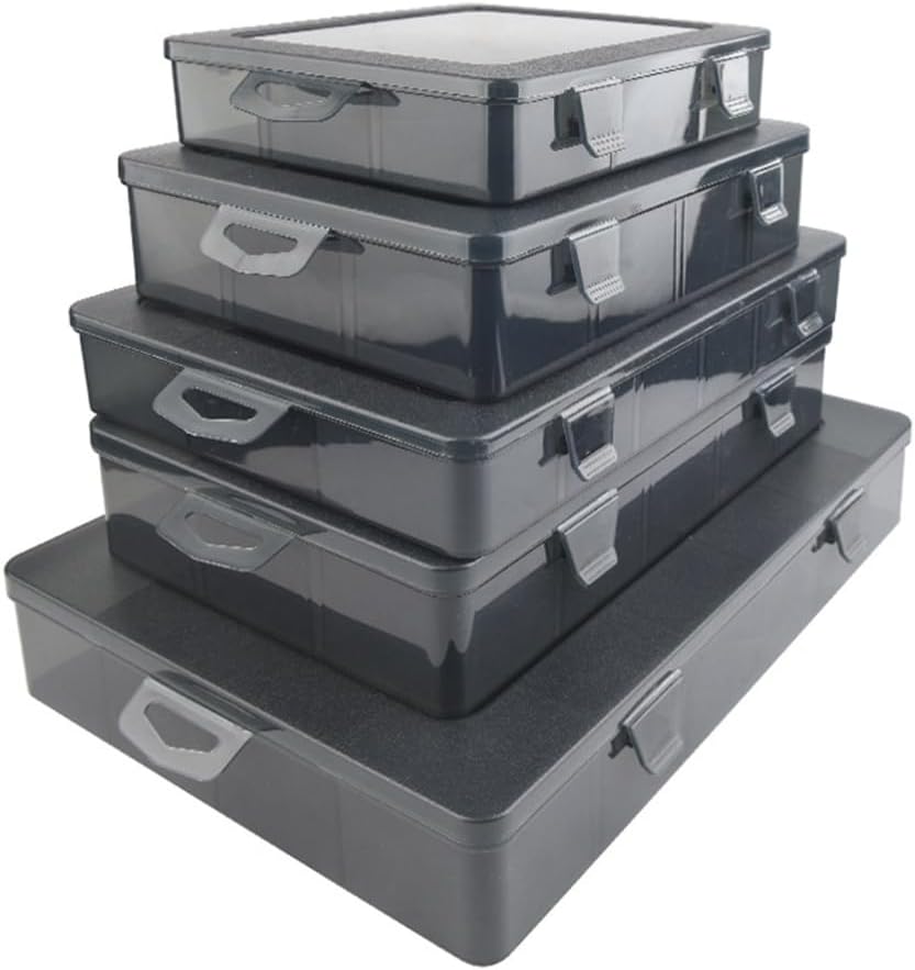  Boîte De Rangement En Plastique Pour Outils De Maquillage Et Articles De Pêche