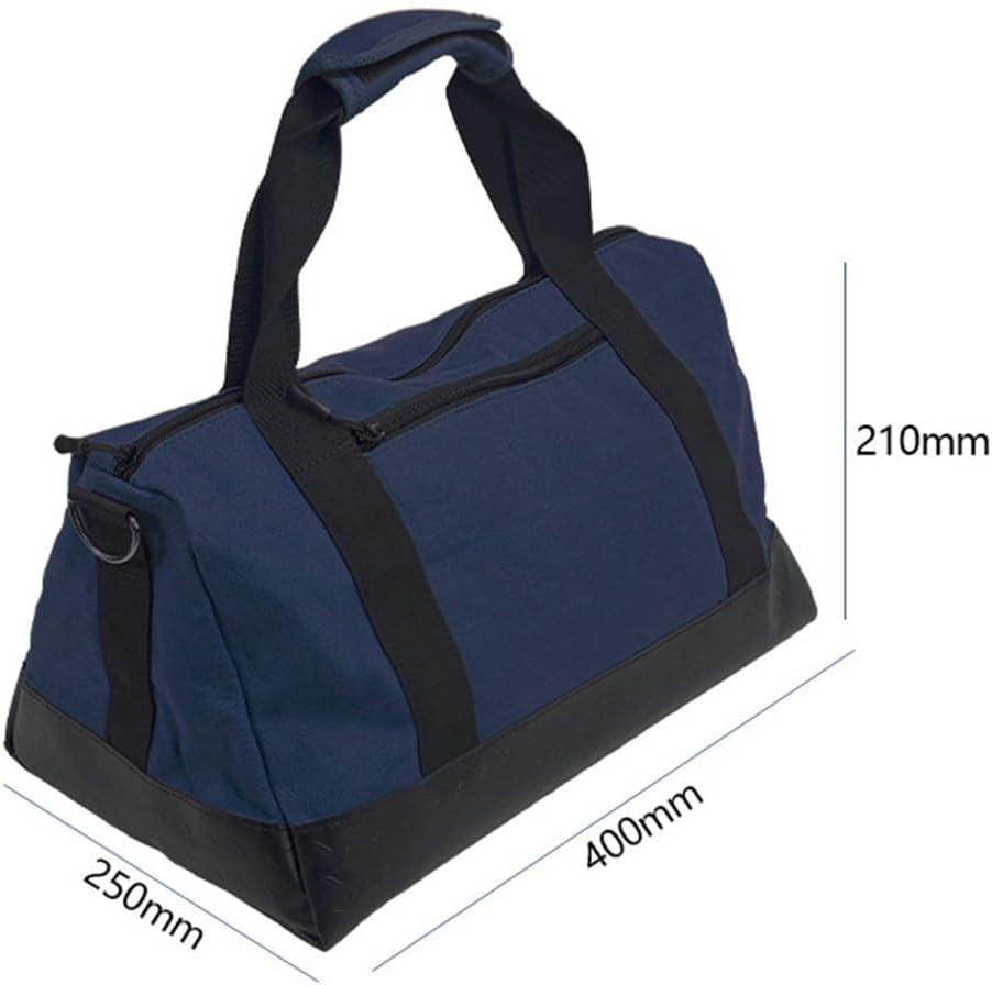  Sac à Outils En Toile Robuste Avec Fond Renforcé Pour Le Rangement Des électriciens Et Du Matériel De Camping En Plein Air, Pochette Résistante à L'usure De Grande Capacité (A)