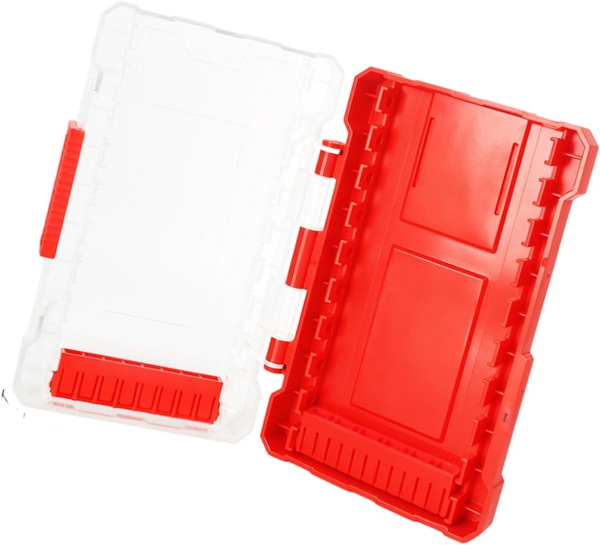  Boîte De Rangement Professionnelle Pour Forets - Séparateurs Réglables - Base Antidérapante - Organisateurs Portables Pour Outils D'atelier - Plusieurs Tailles