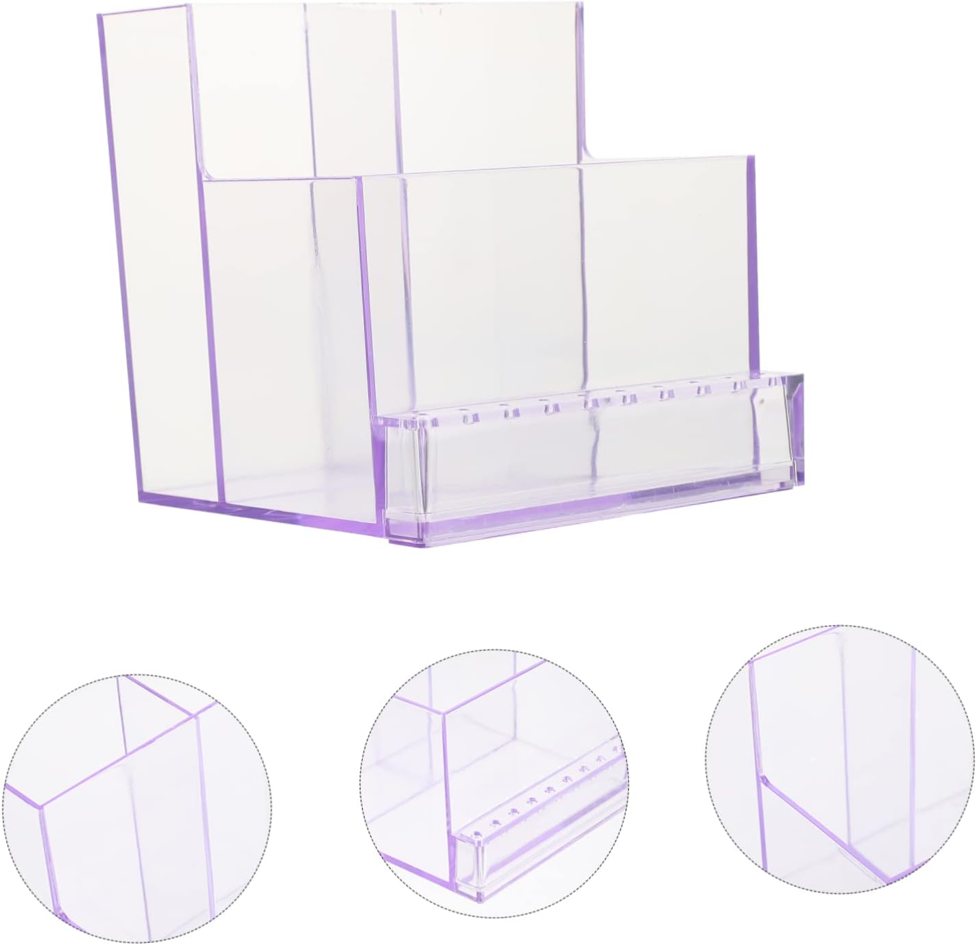  Housoutil Lot De 3 Supports Pour Forets À Organiseur Boîte À Outils De Manucure Pour Le Rangement Des Fournitures