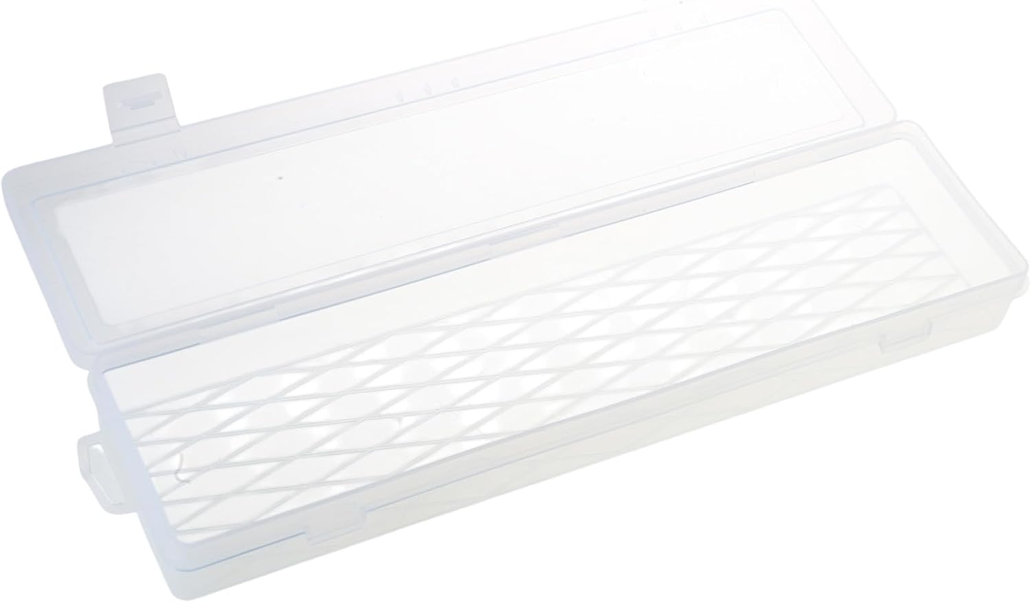  Boîte à Outils De 35,6 Cm Avec Couvercles Transparents Et Organiseurs De Pièces Spacieuses - Rectangulaire - Transparent - Long étui Pour La Maison Et L'atelier