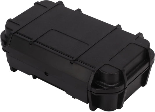  Boîte à Outils Portable étanche Avec Mousse Résistante Aux Chocs, Boîte à Outils De Rangement En Plastique ABS Pour Caméra Extérieure (couleur Noire)