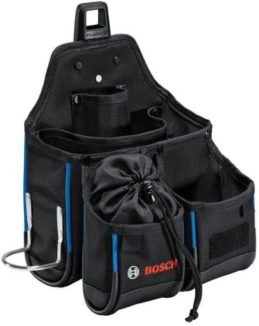  Bosch Professional Sacoche Porte-outils/holster GWT 4 (système ProClick : Pour La Ceinture Porte-outils 93 Ou 108 De Bosch Professional)