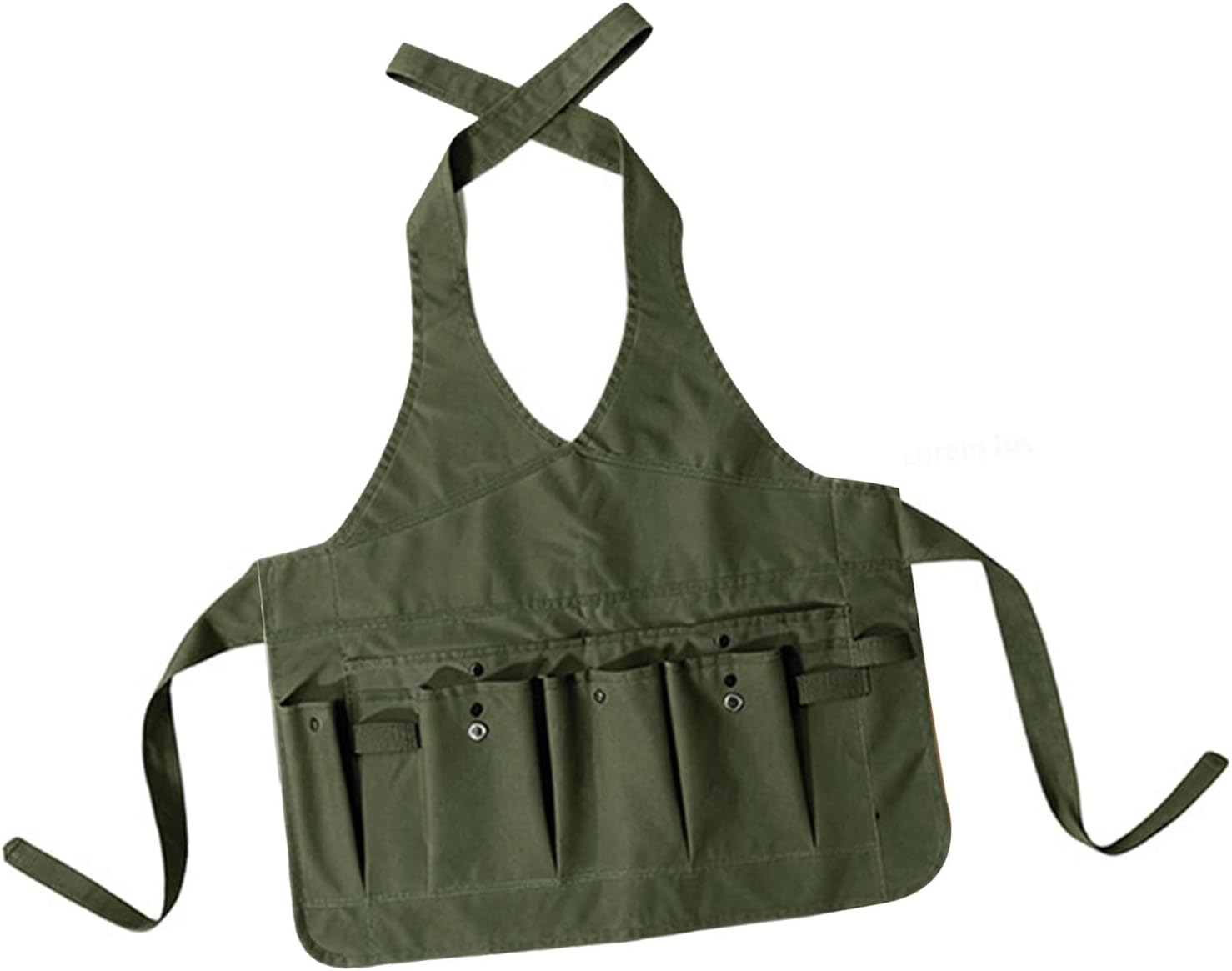  Tablier De Travail Professionnel Pour Jardinier Avec Poches à Outils Spacieuses, Sangle De Taille Confortable, Ceinture Réglable, Accessibilité à La Ferme, Tablier De Jardin