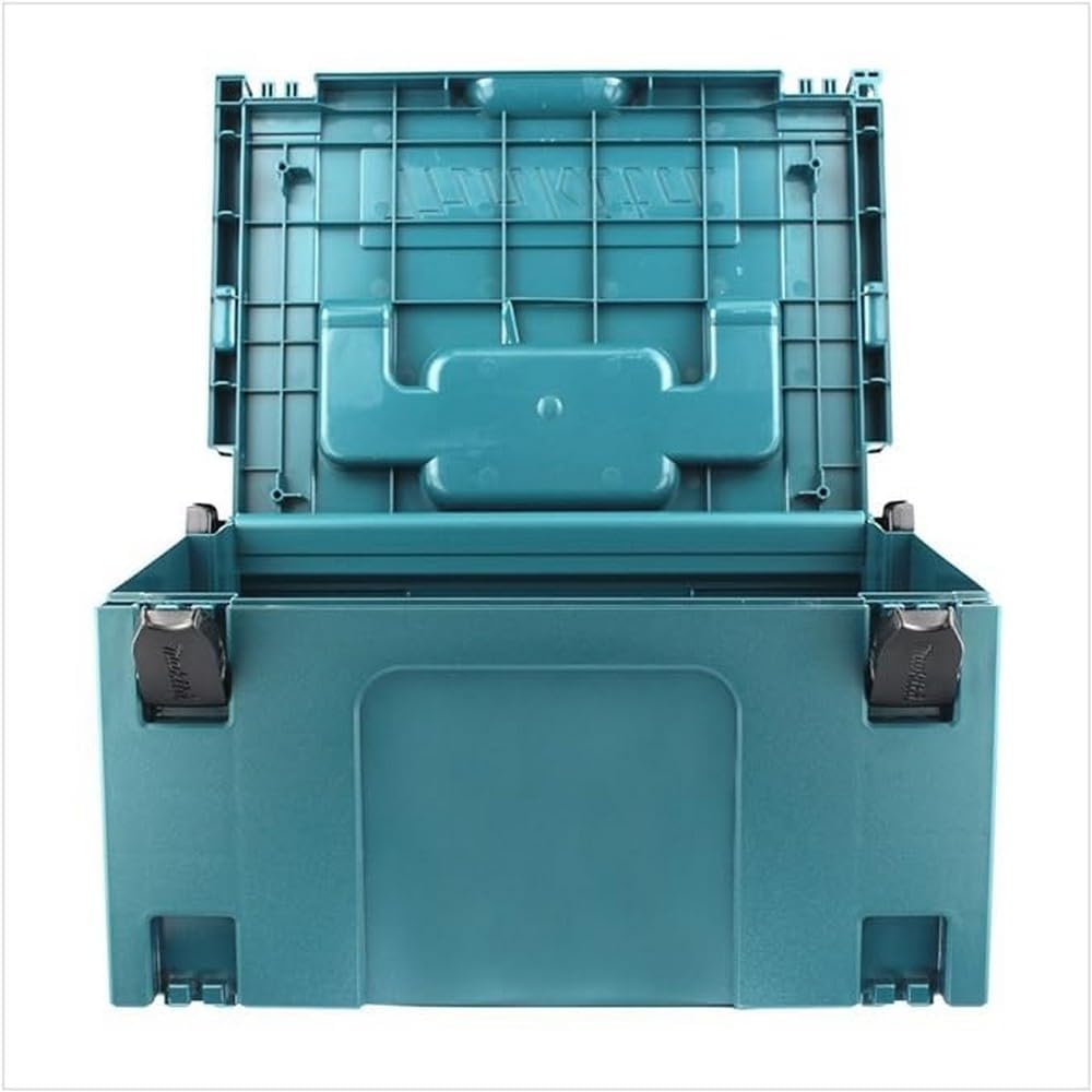  Affleureuse Plaque De Plâtre 18 V Li-Ion Ø 6,35 Mm (Machine Seule) - MAKITA DCO180Z & Coffret Empilable Robuste Makpac Taille 3 - MAKITA 821551-8