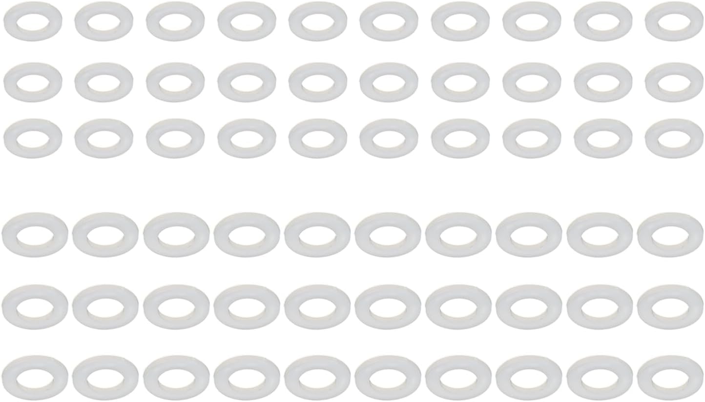  Lot De 60 Cales En Nylon Blanc Pour Charnière De Porte - Pour Ingénieurs Et Amateurs