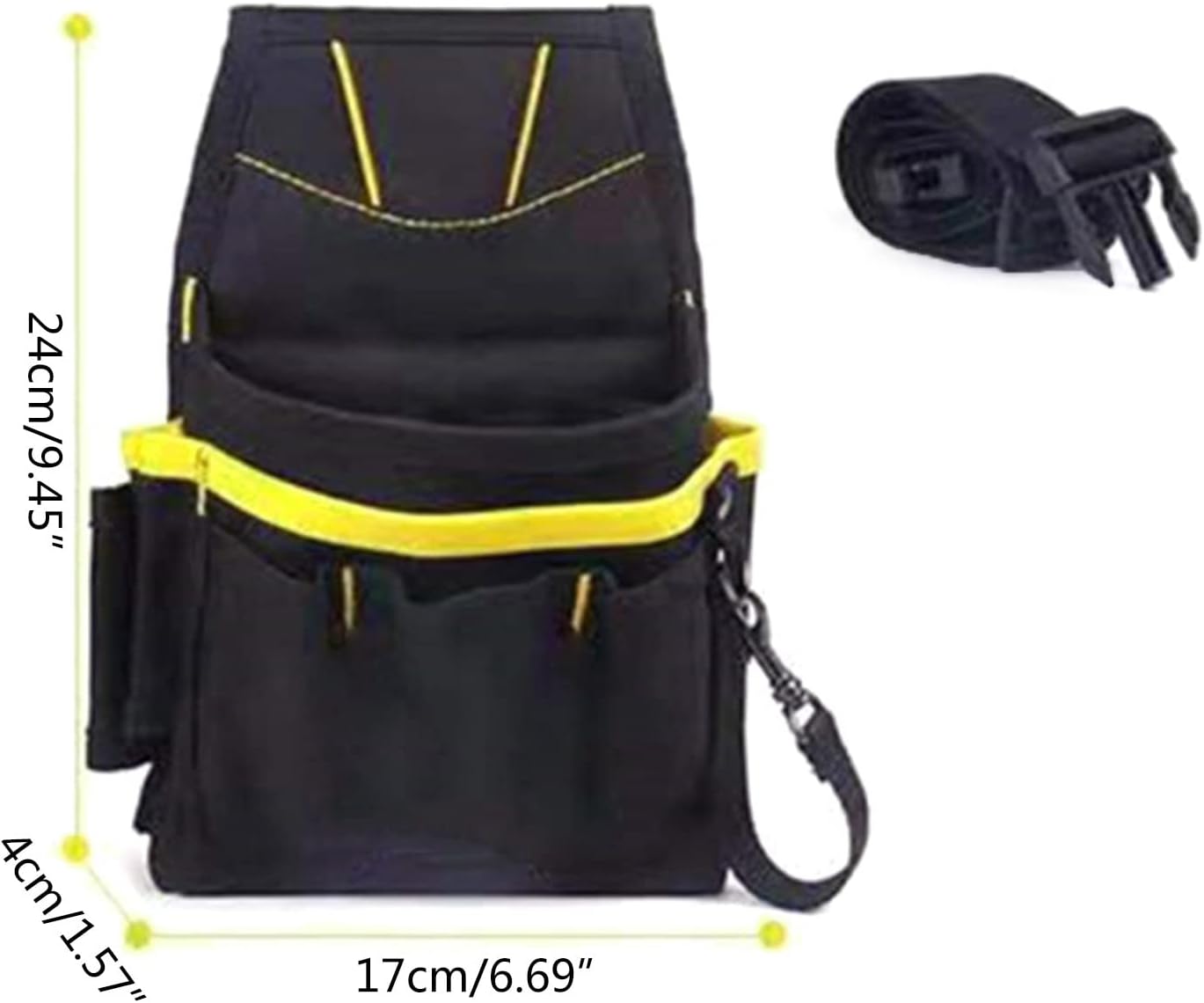  Oxford Ceinture De Poche à Outils De Petite Poche Robuste Professionnelle Pour électriciens, Techniciens, Porte-outils, Ceinture De Rangement Portable, Sac De Rangement Pour Fenêtre Teintée