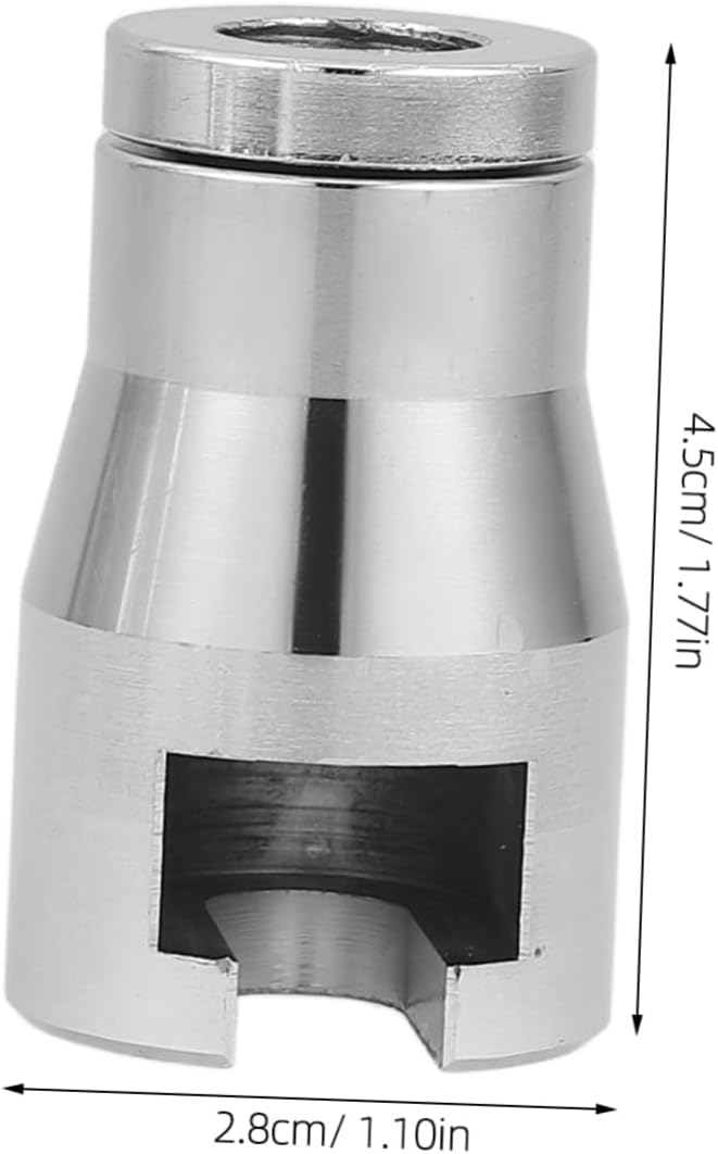  Ciieeo Tête De Tireur D'épulseur Aluminium Outil Forme Voiture Automobile Suppression Pour Réparation Extracteur De Bosses Vis Ton Le Fer Silver