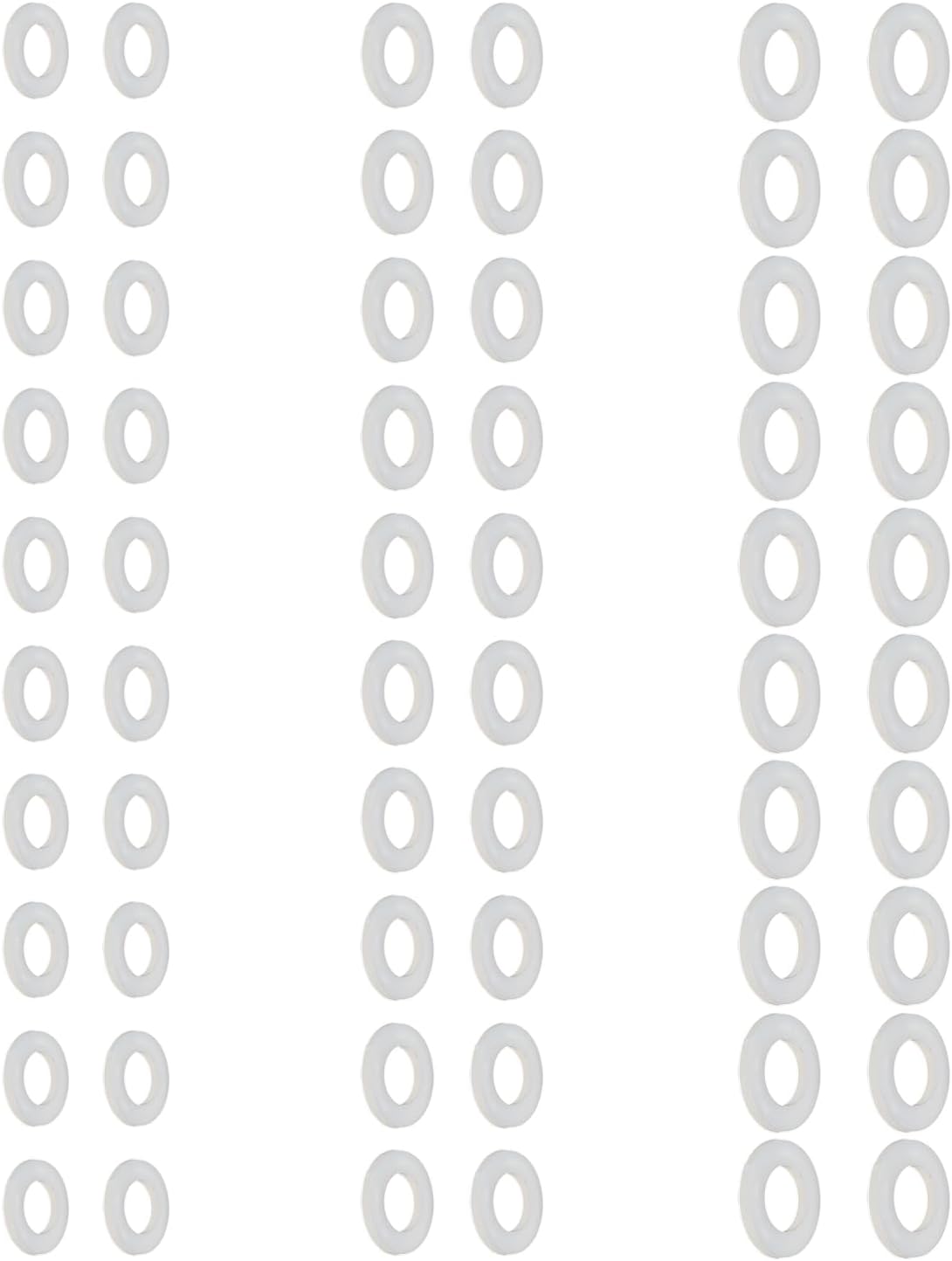  Lot De 60 Cales En Nylon Blanc Pour Charnière De Porte - Pour Ingénieurs Et Amateurs
