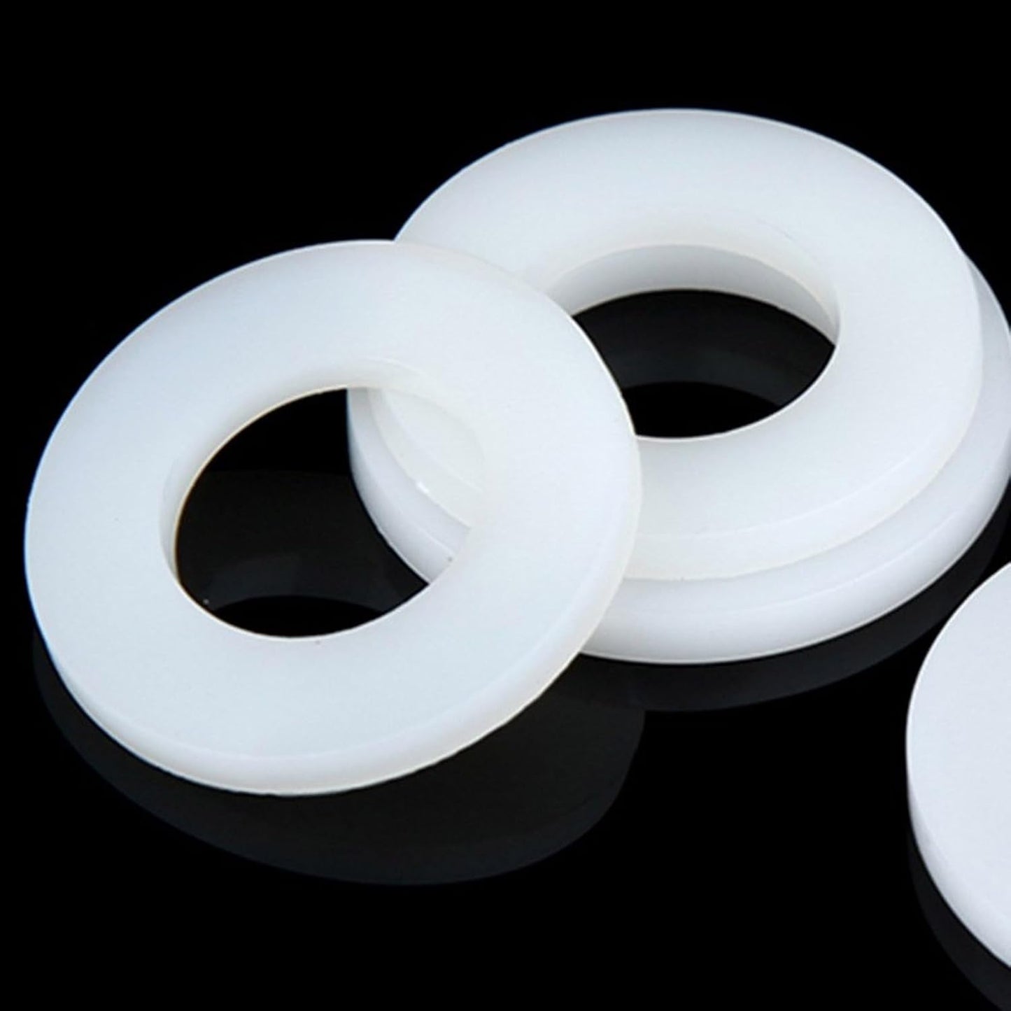  Lot De 60 Cales En Nylon Blanc Pour Charnière De Porte - Pour Ingénieurs Et Amateurs